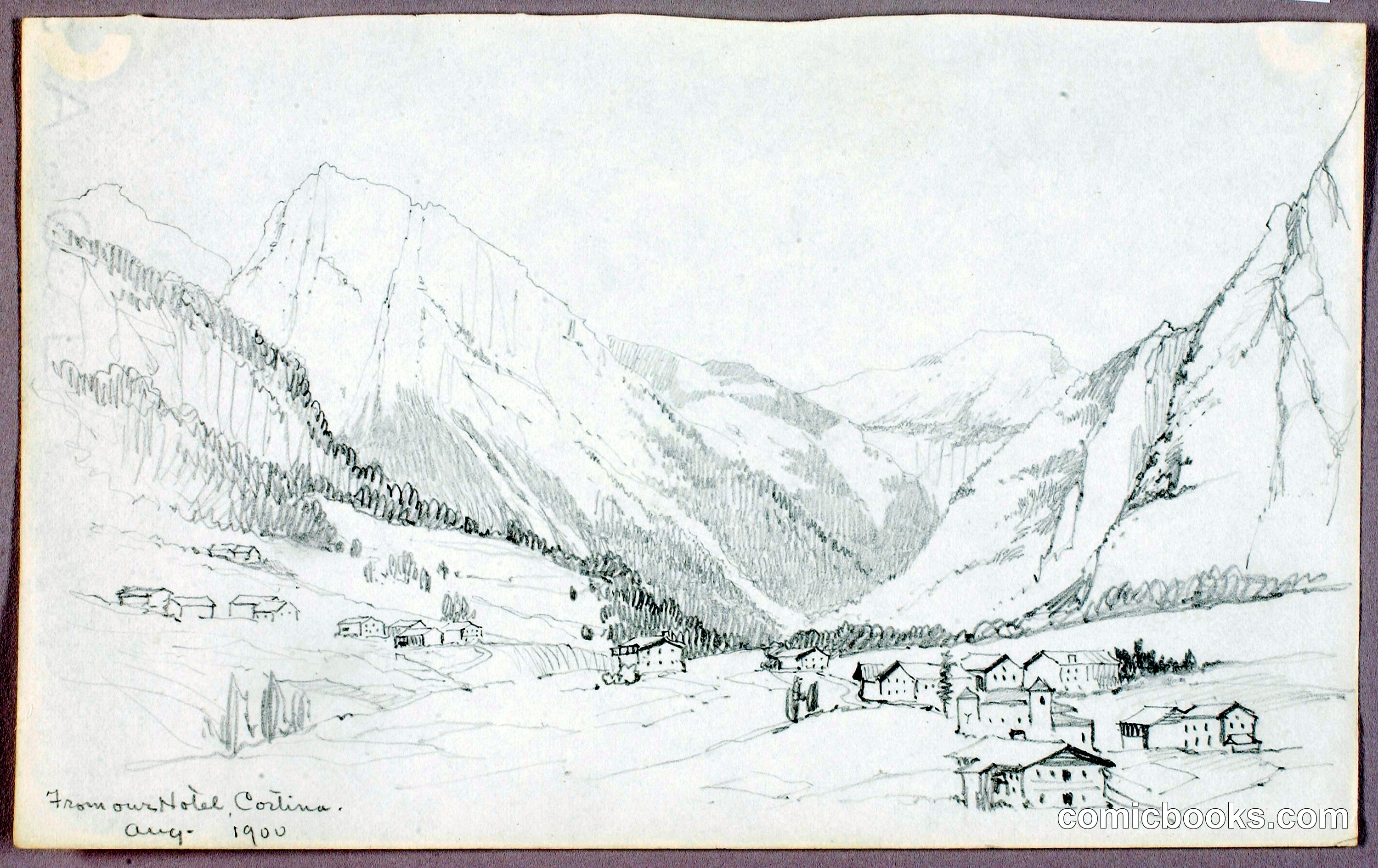 From Our Hotel, Cortina