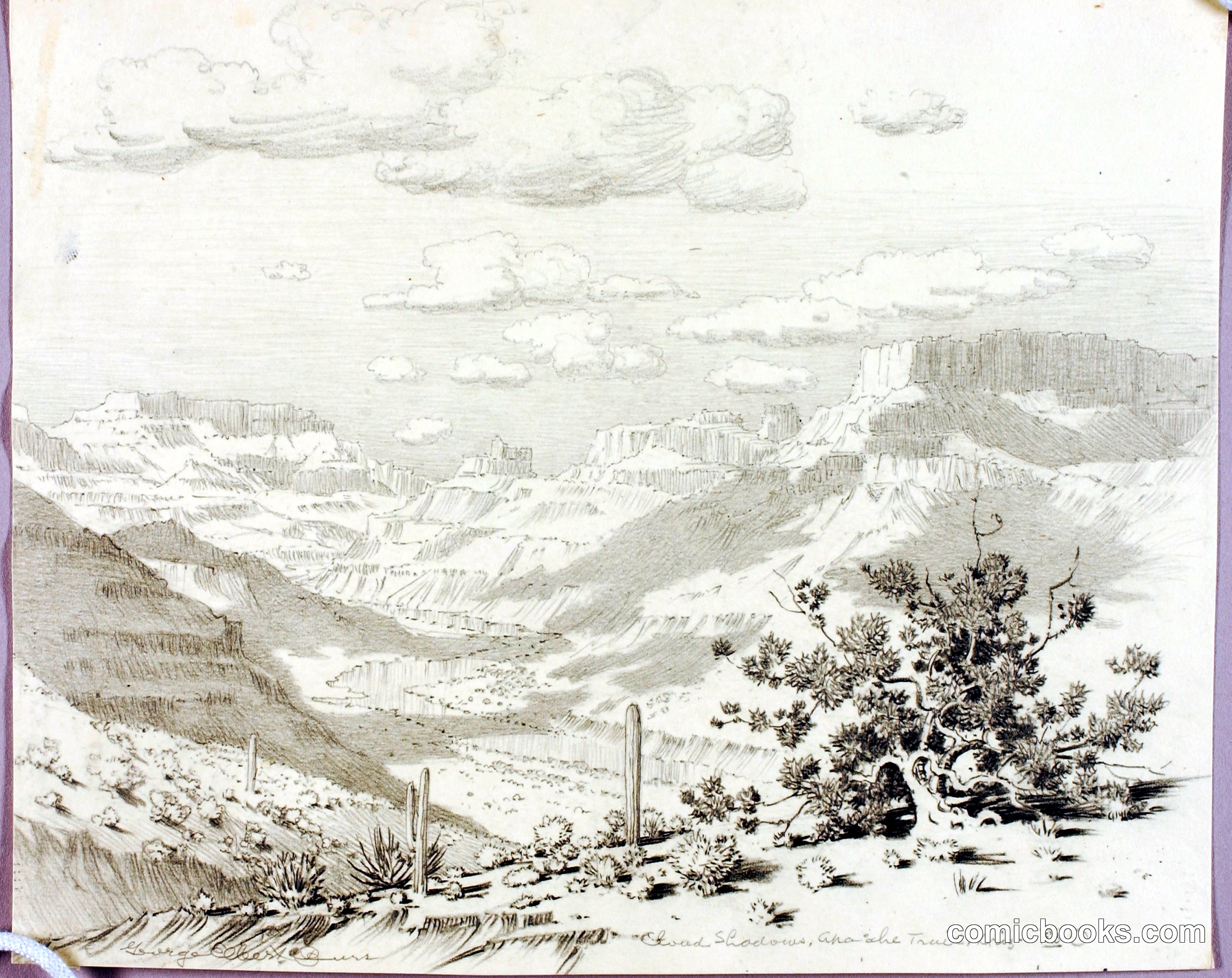 Cloud Shadows, Apache Trail, Arizona