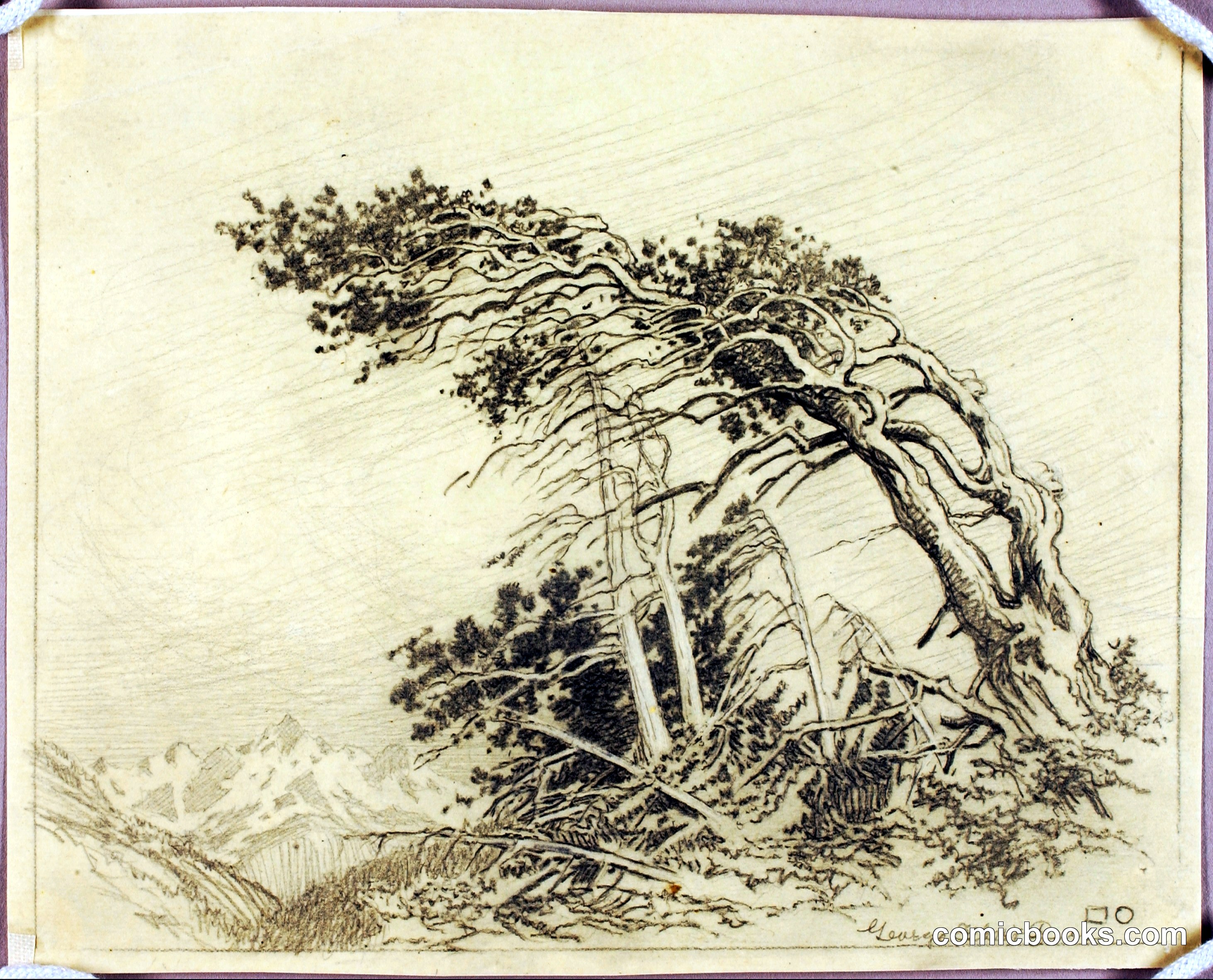 Untitled (Transfer Drawing for The Home of the Winds)