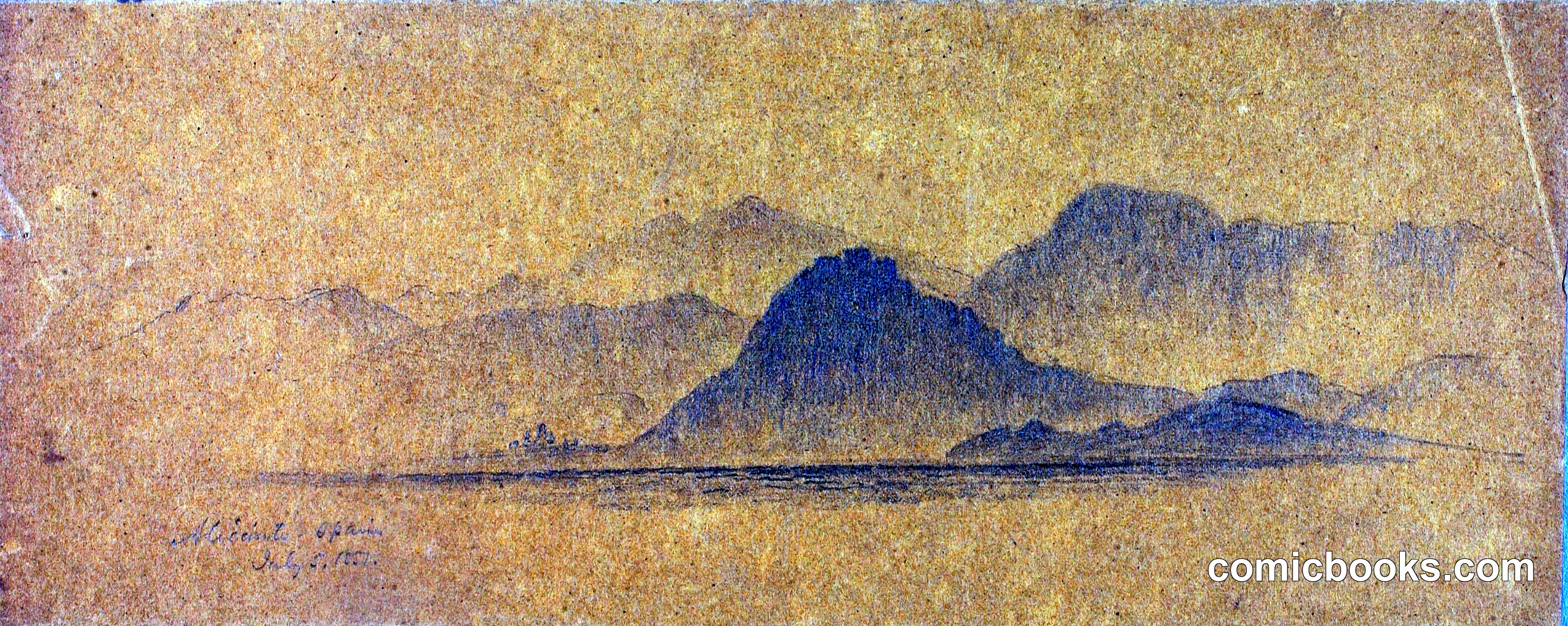 Mountain Landscape Study