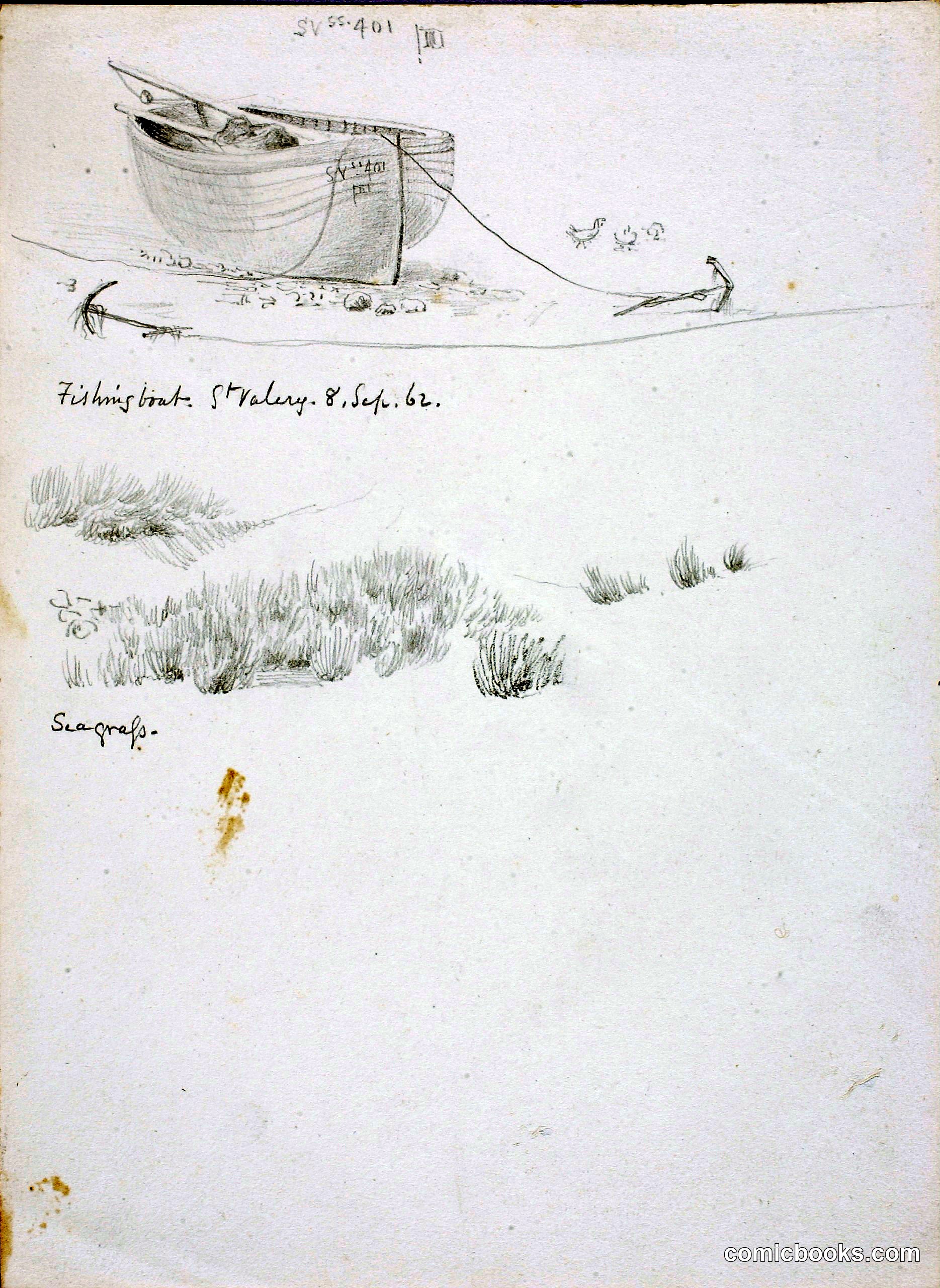 Fishing Boat and Seagrass Study