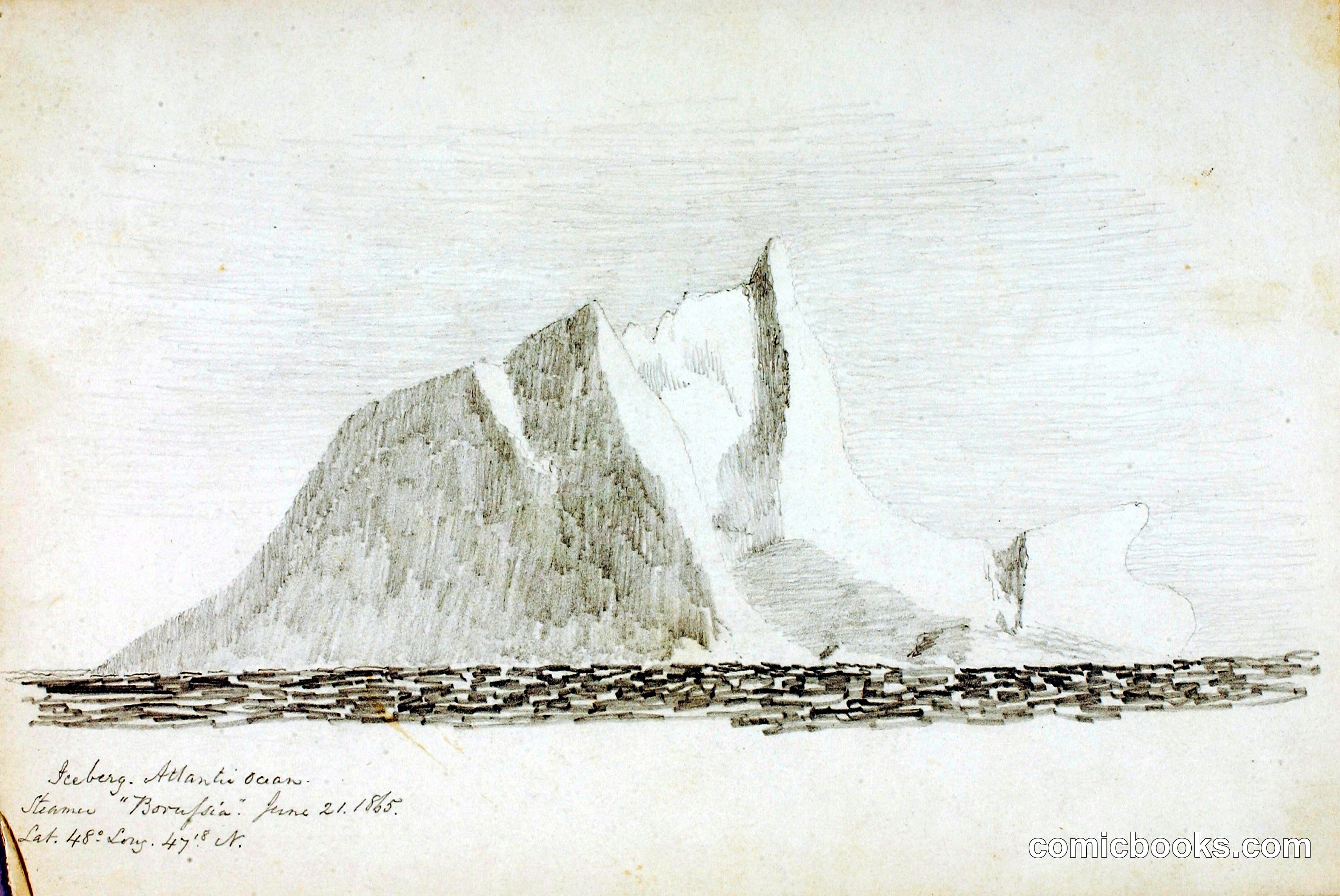 Iceberg, Atlantic Ocean