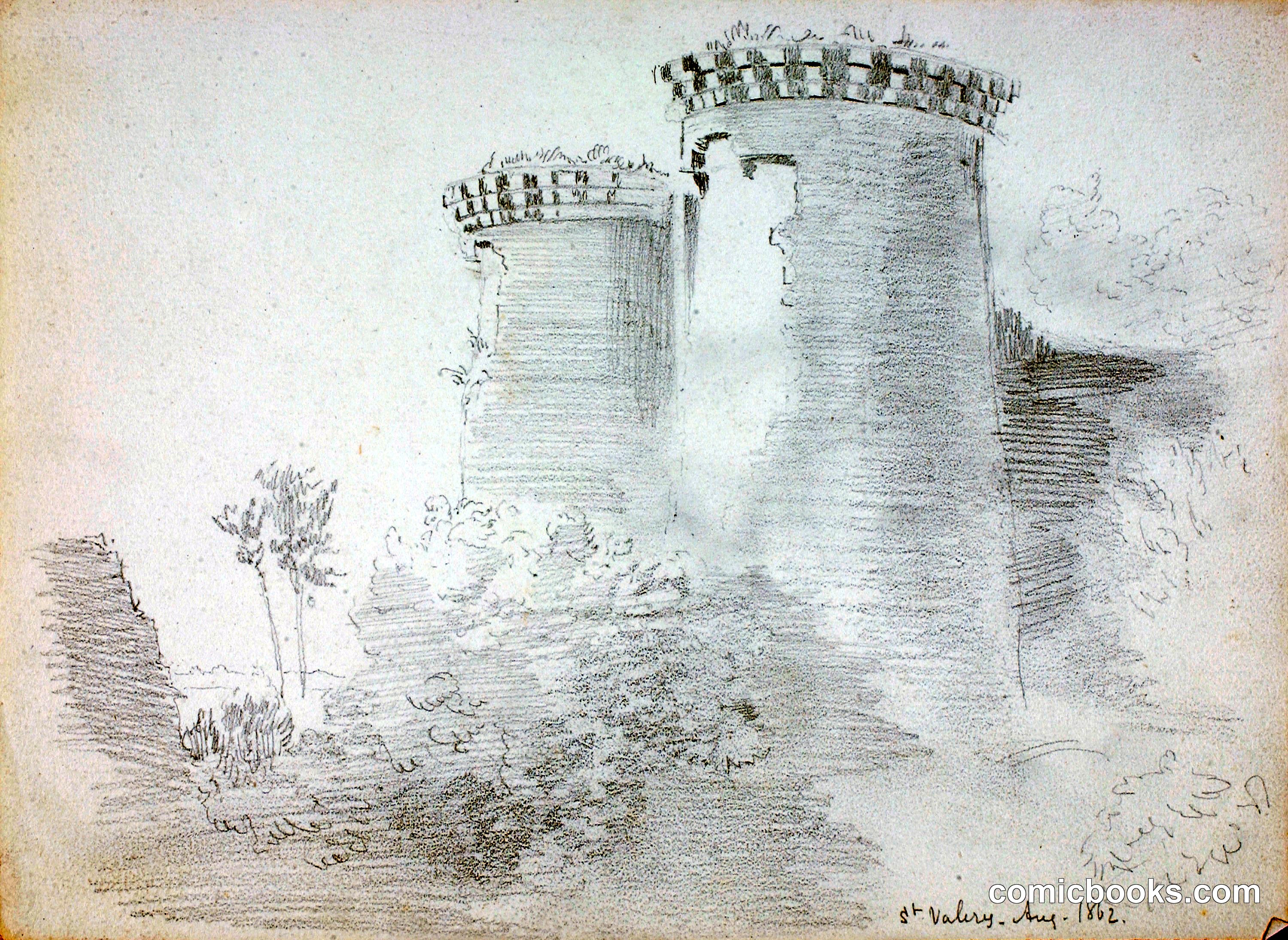 Castle, St. Valery