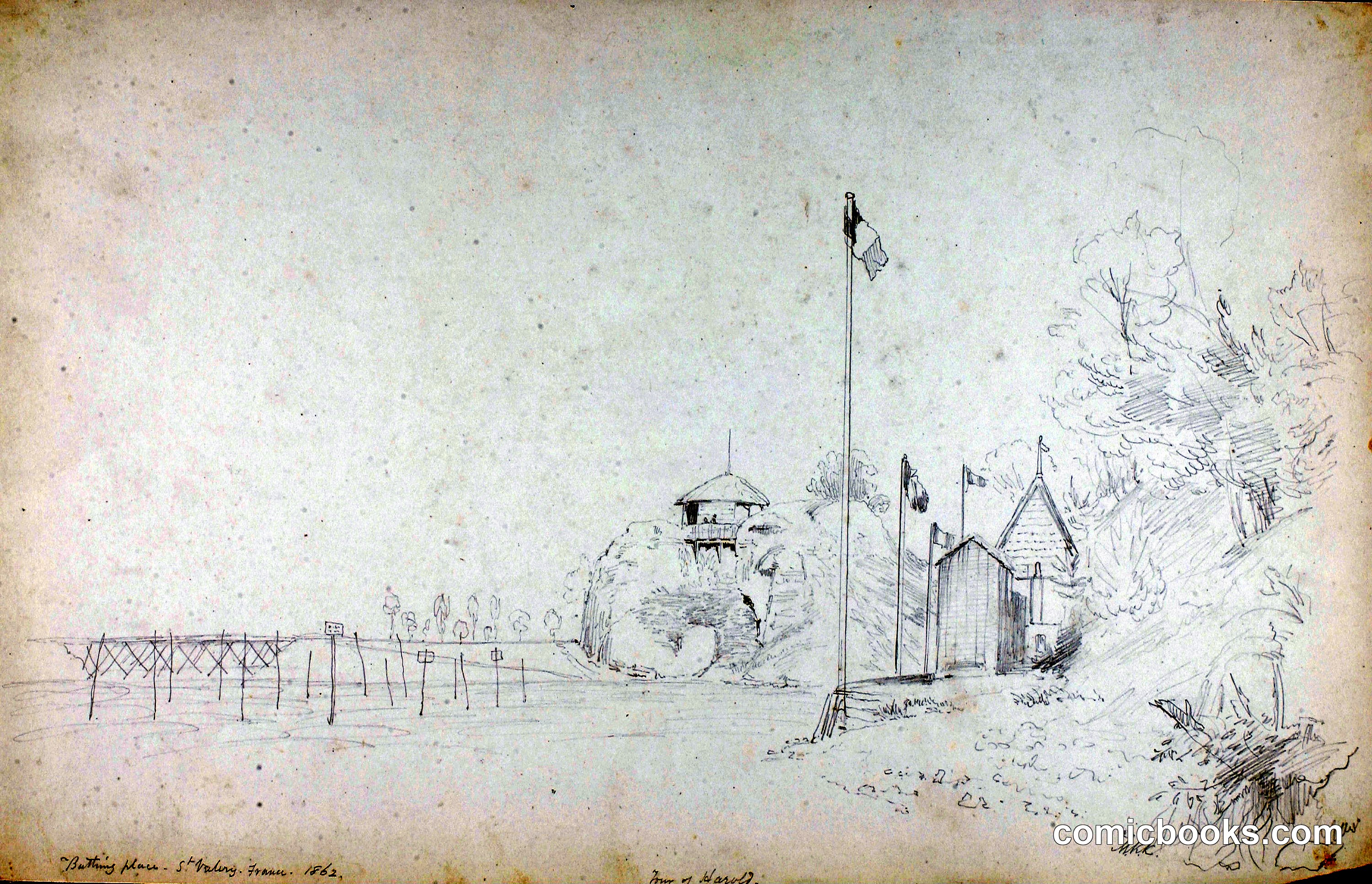 Bathing Place, St. Valery