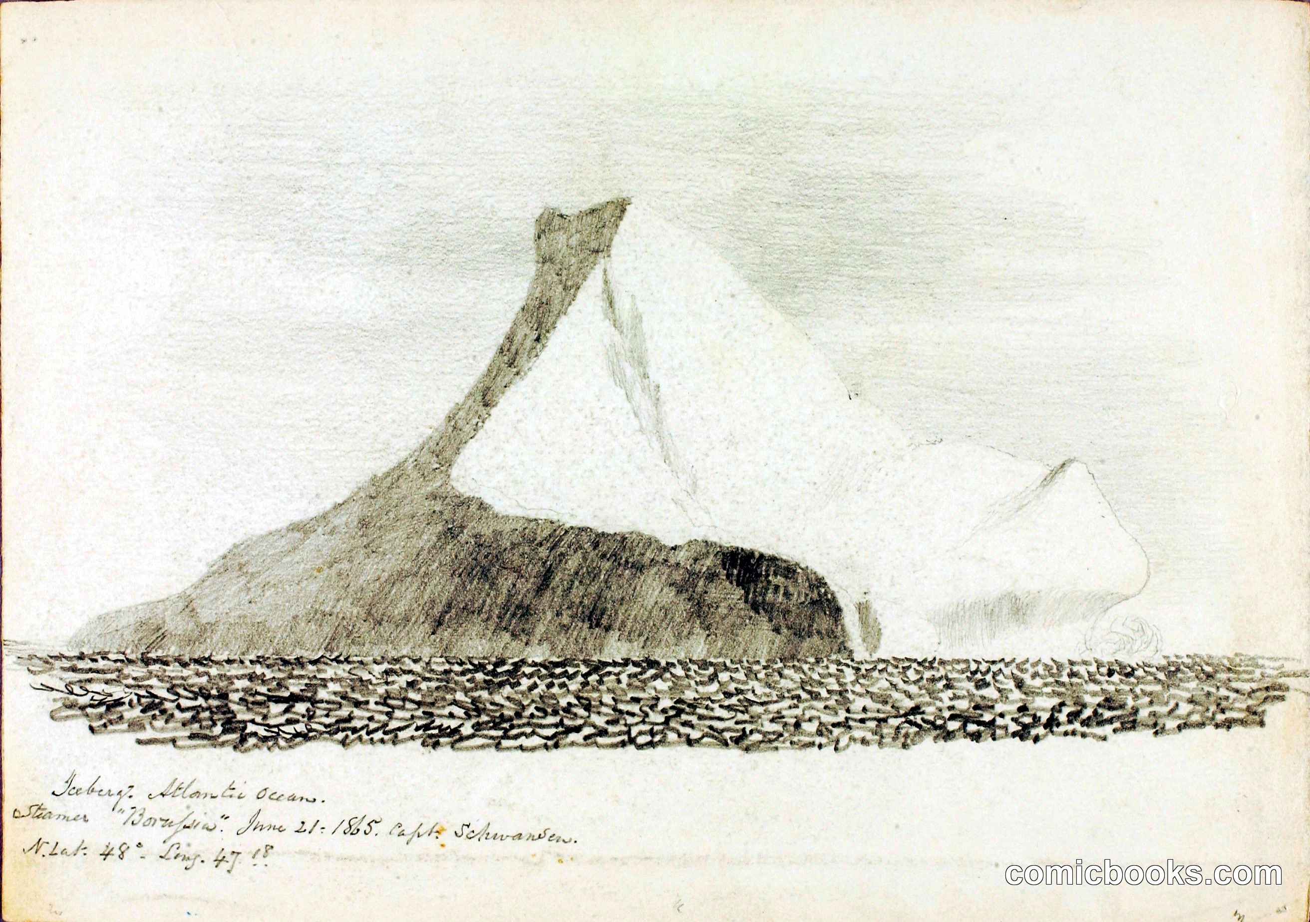 Iceberg, Atlantic Ocean