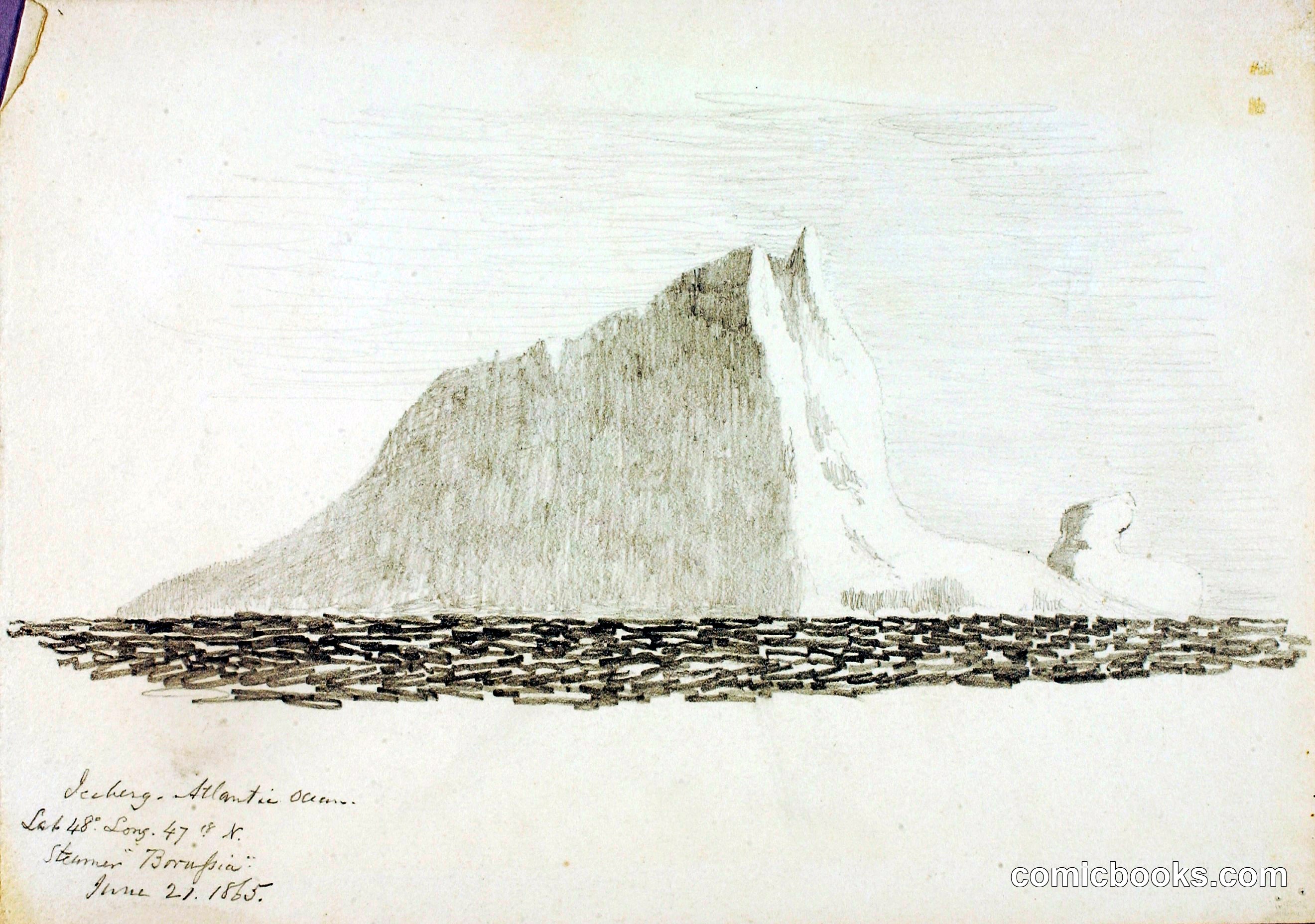 Iceberg, Atlantic Ocean