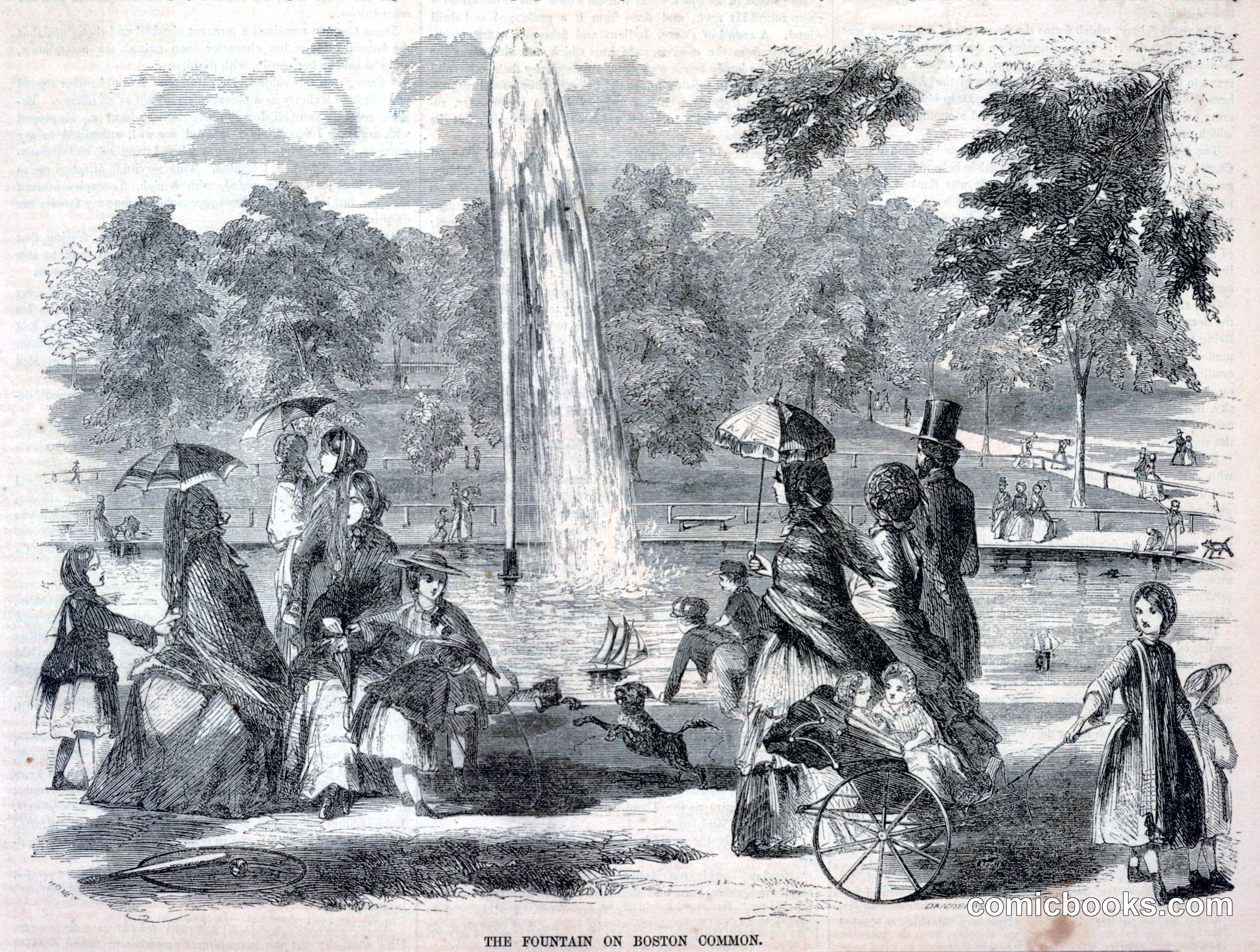 The Fountain on Boston Common