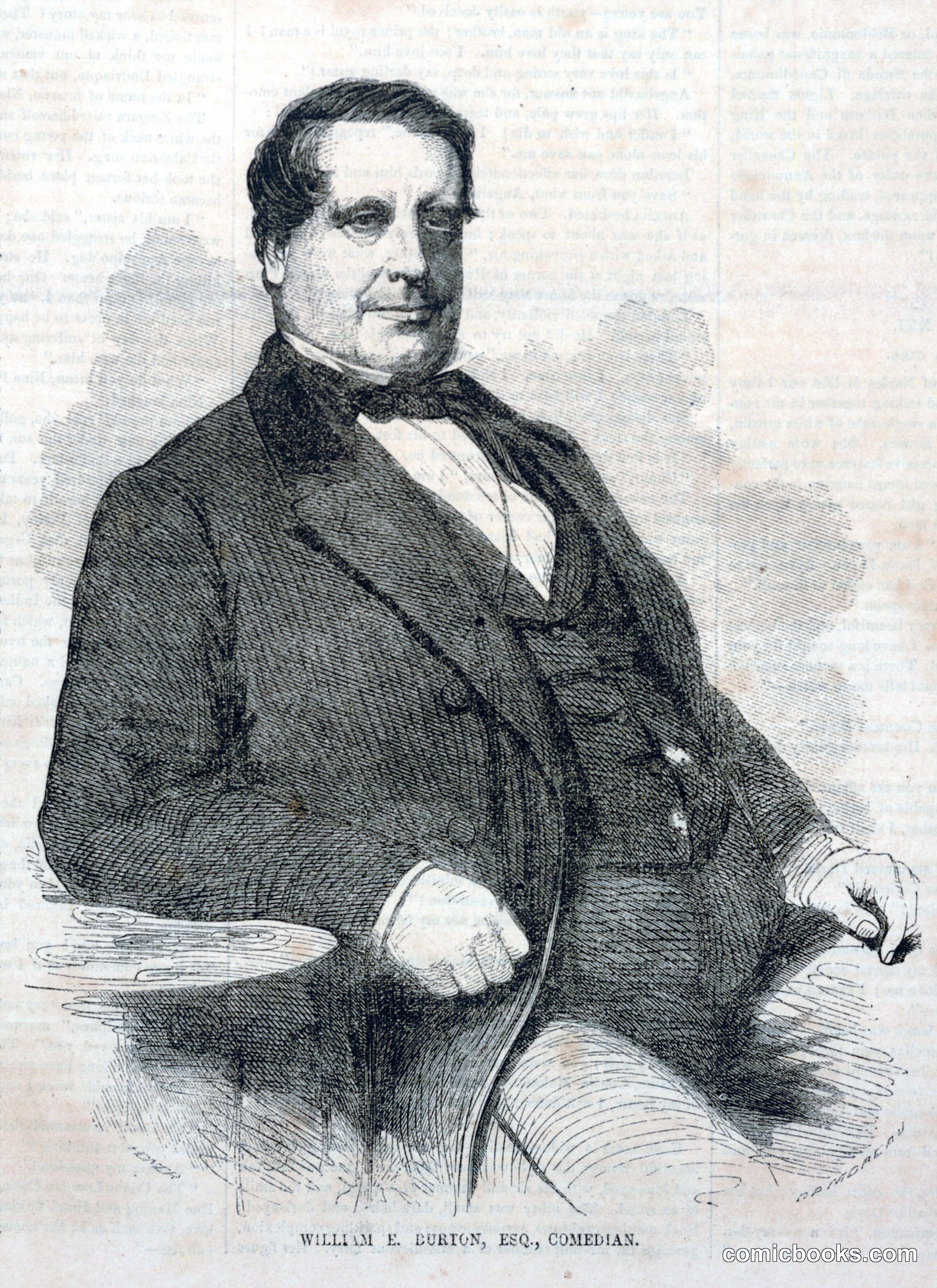 William E. Burton, Esq., Comedian