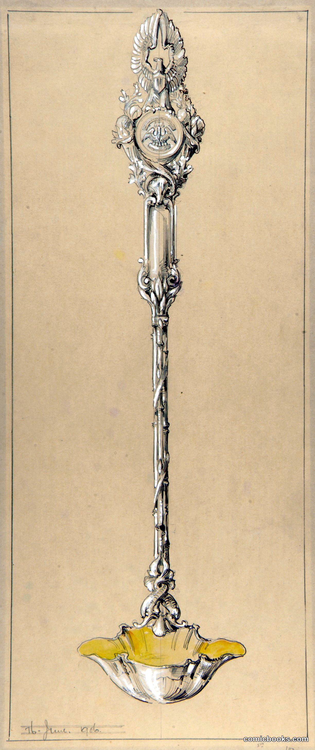 Decorative Ladle Design