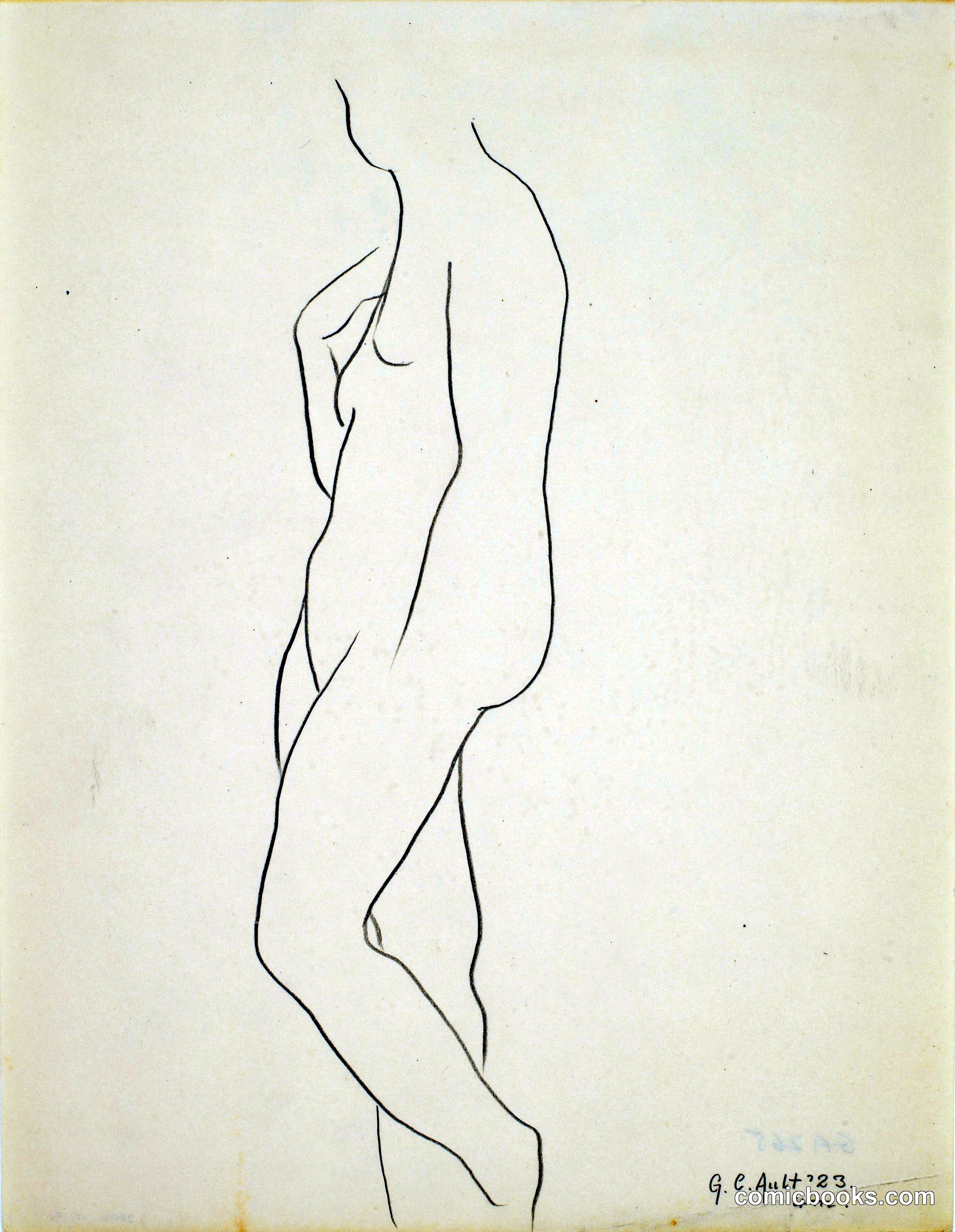 Untitled (Standing Female Figure)