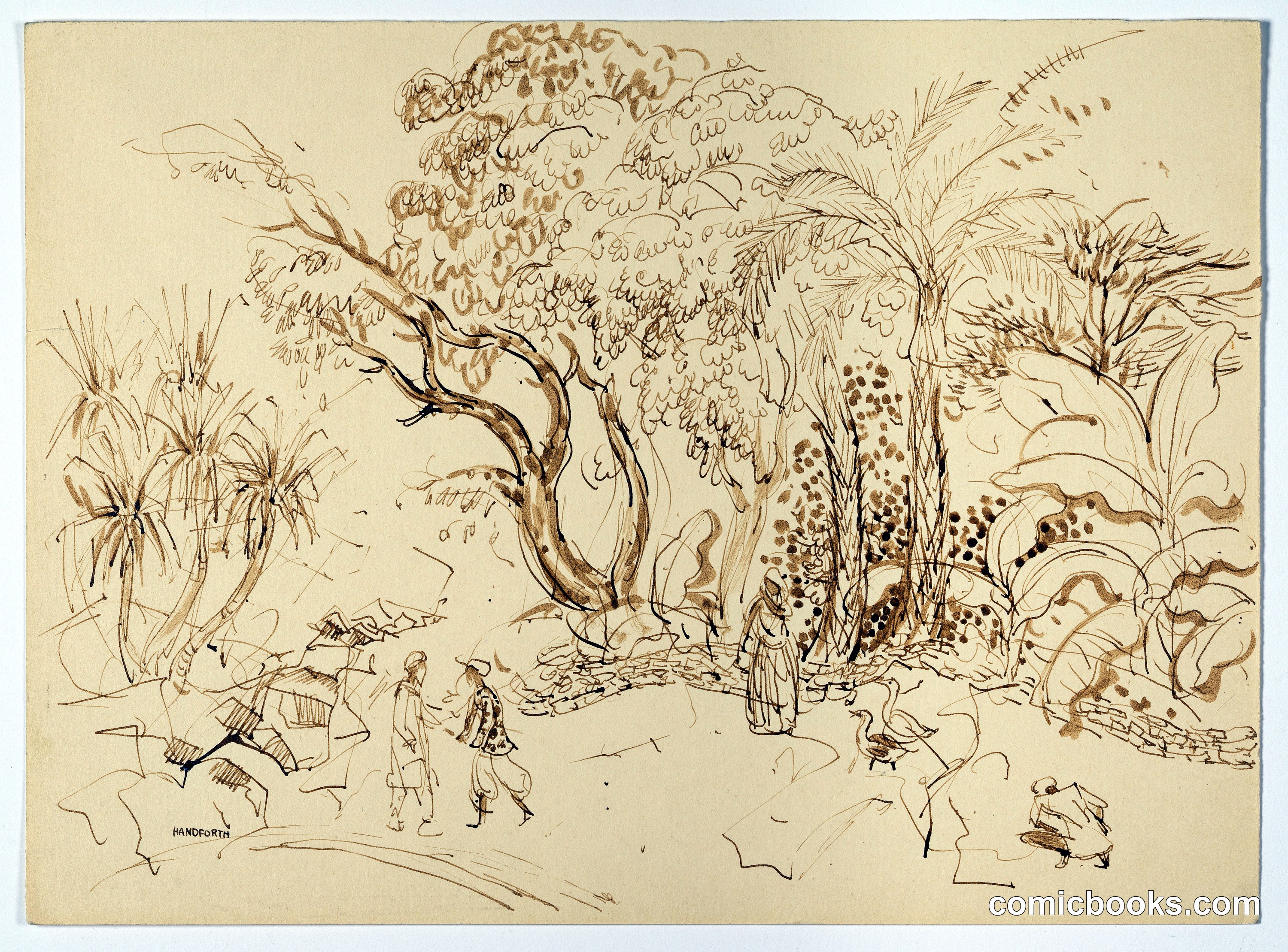 Untitled (North African Oasis)