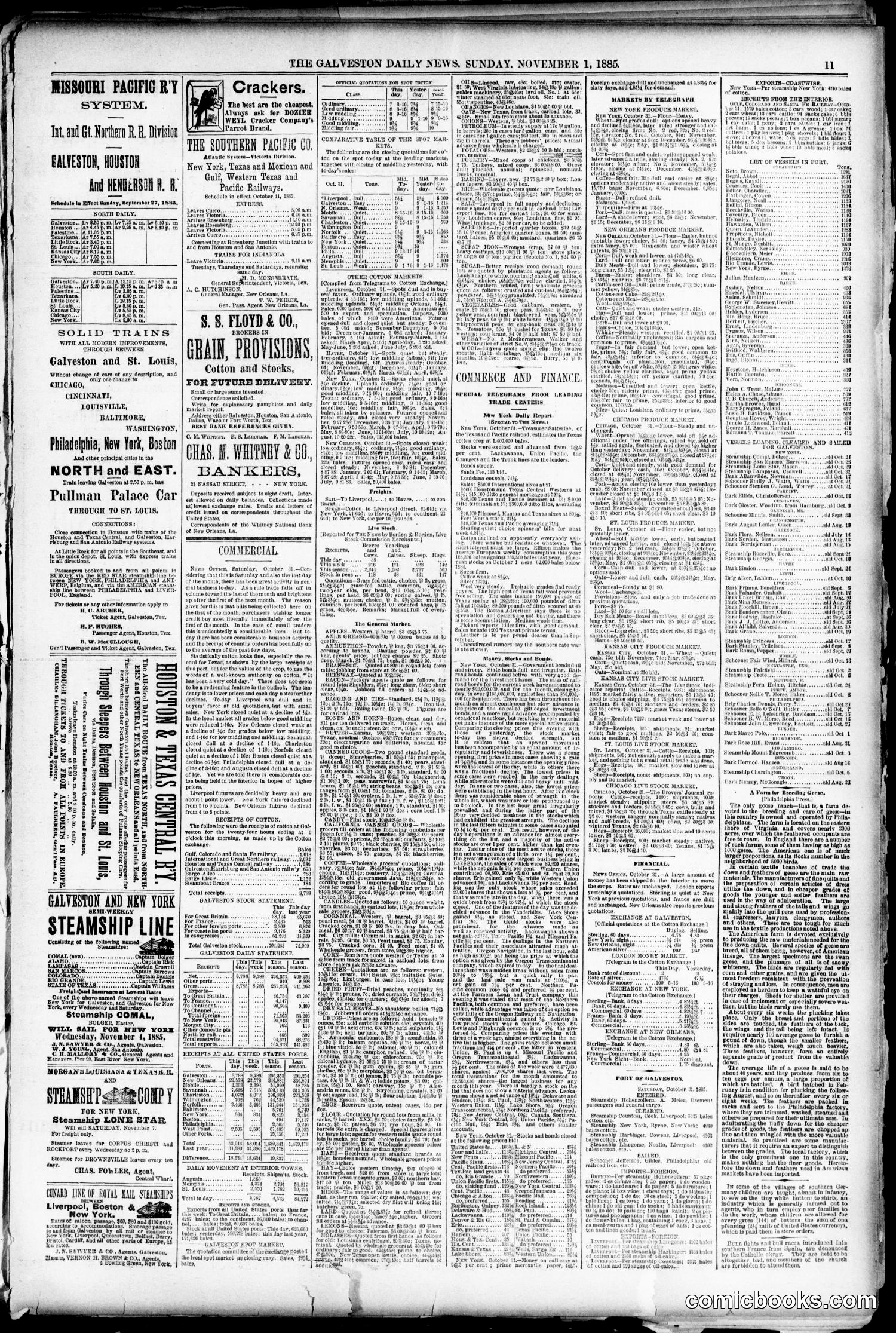 Comic Strips in Early Newspaper Pages