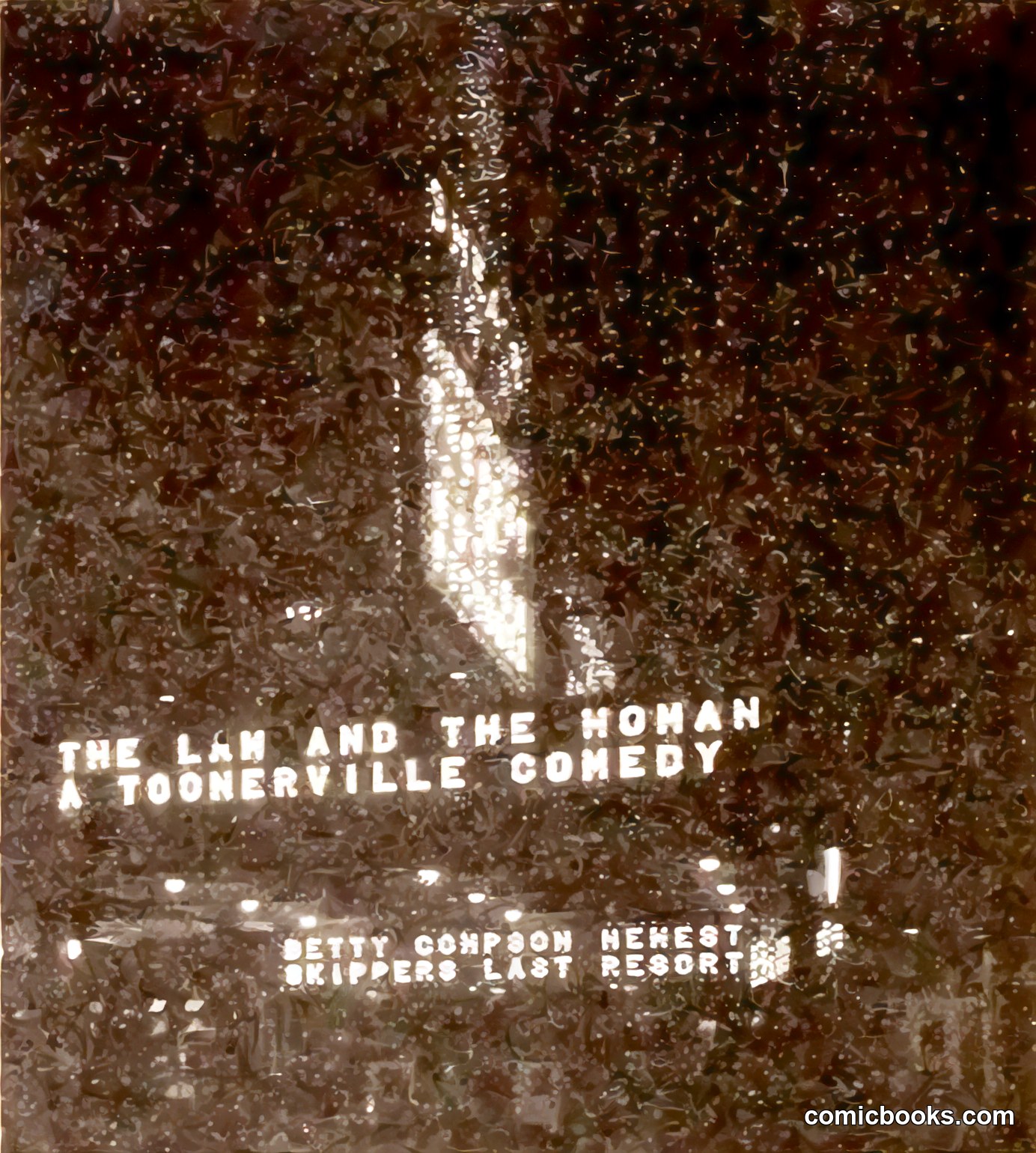 The Law and the Woman (1922) — Shea's Hippodrome Theater Marquee, Buffalo, NY