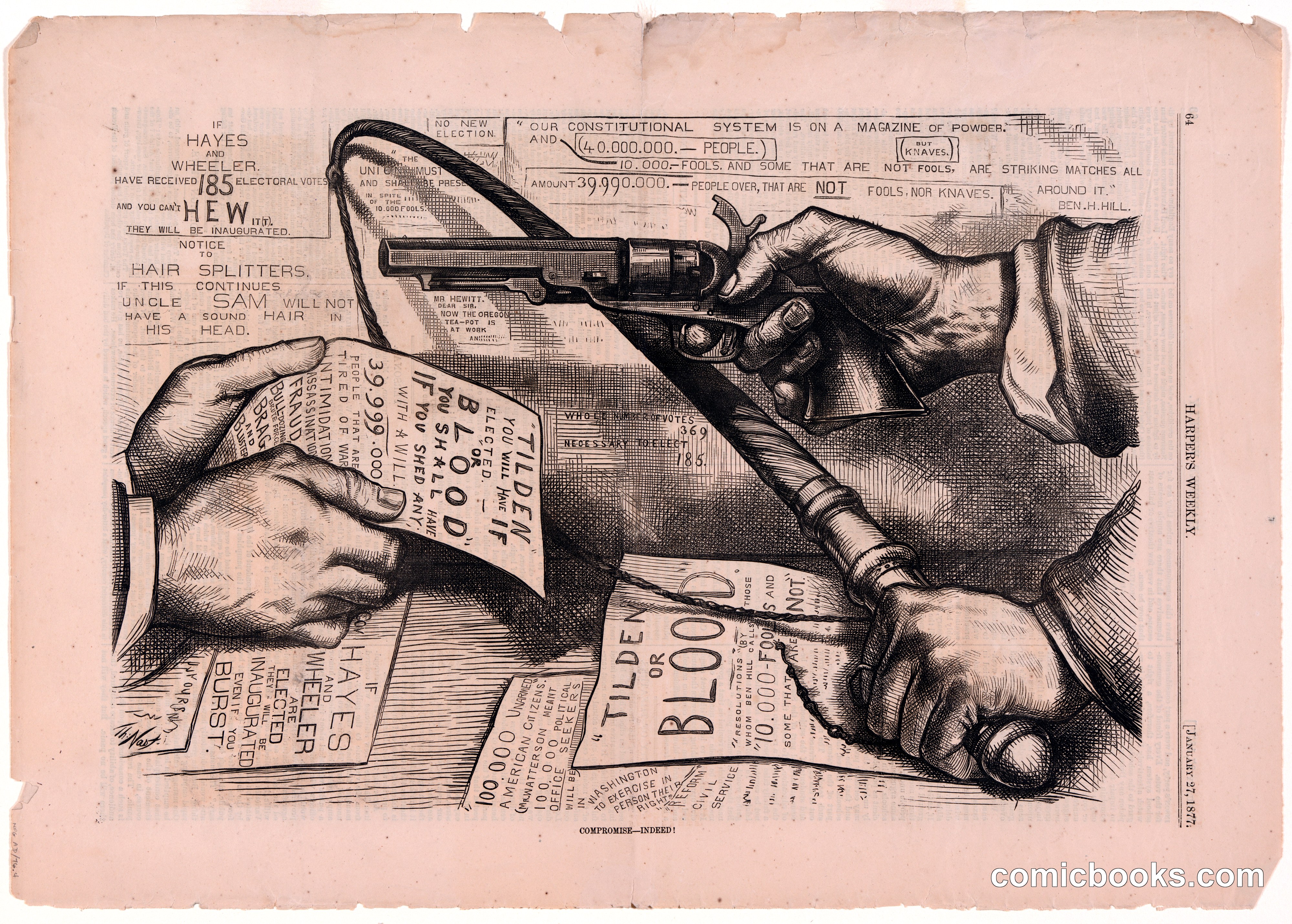 Tilden or Blood Compromise—Indeed!