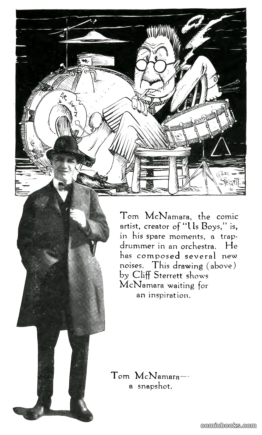 Tom McNamara: Comic Artist and Musician