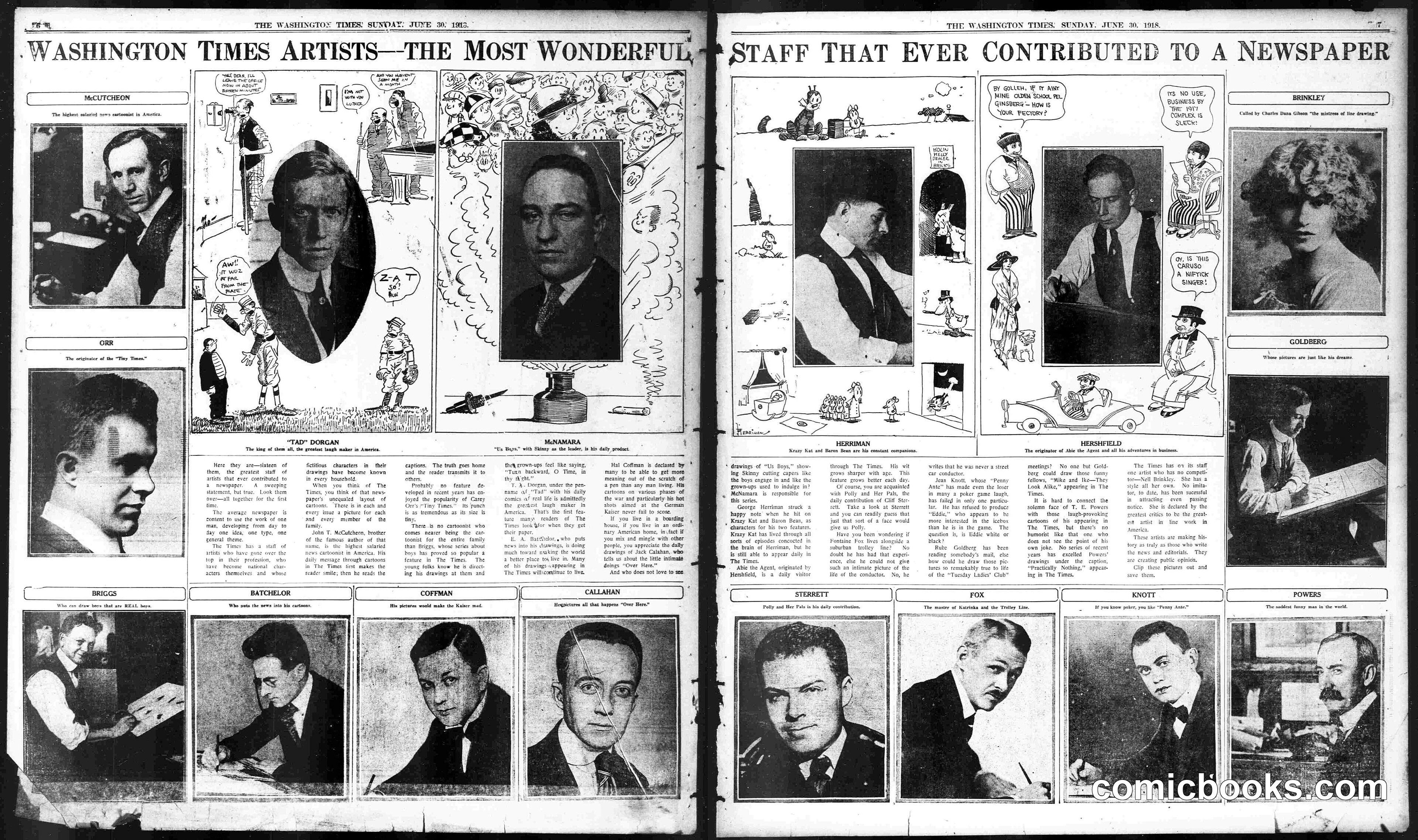 Washington Times Artists Staff Feature