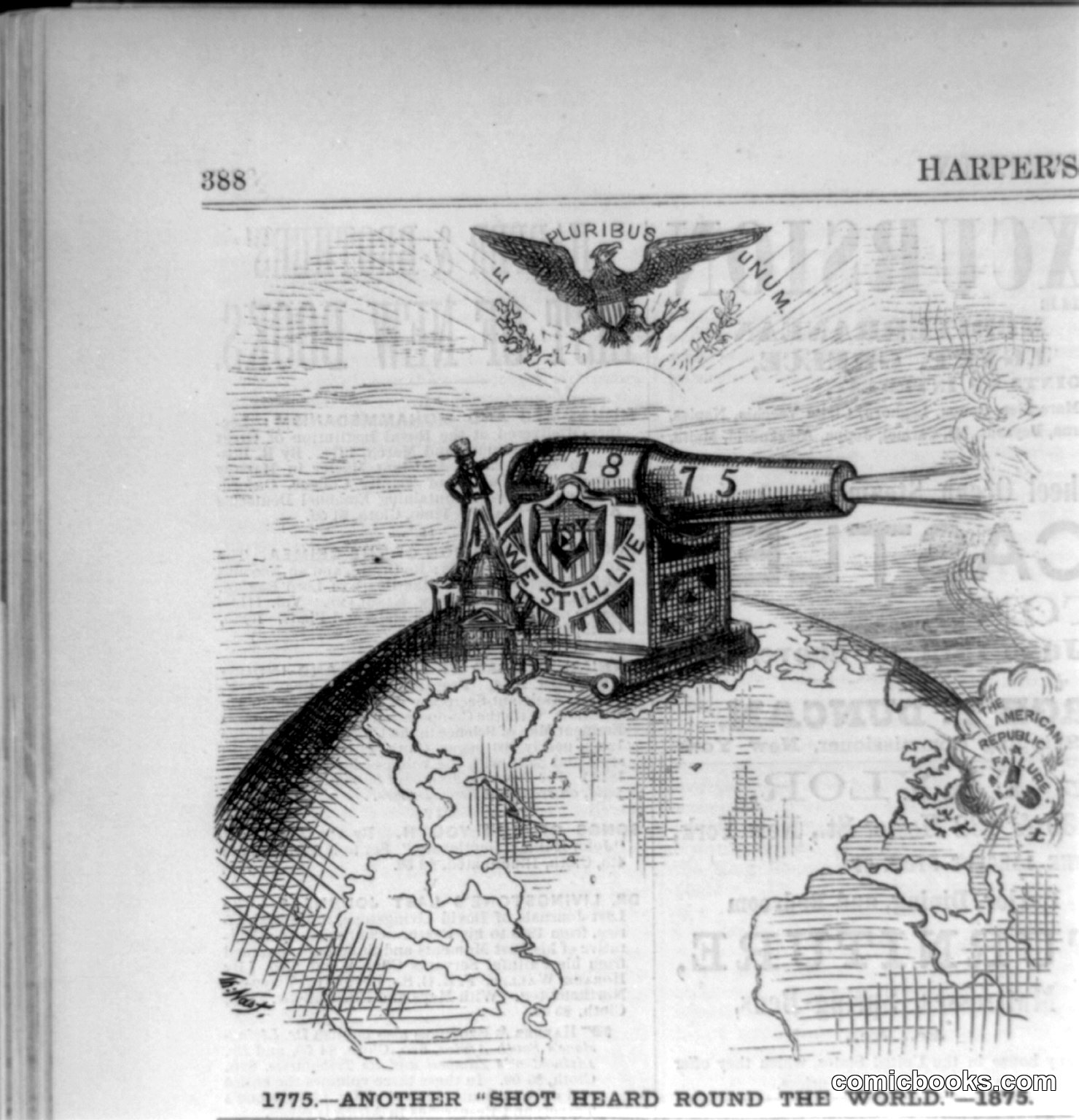 "1775 — Another 'Shot Heard Round the World' — 1875"