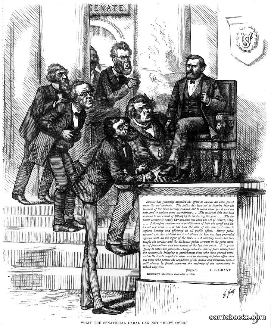 Grant Blown on by a Cabal of Senators