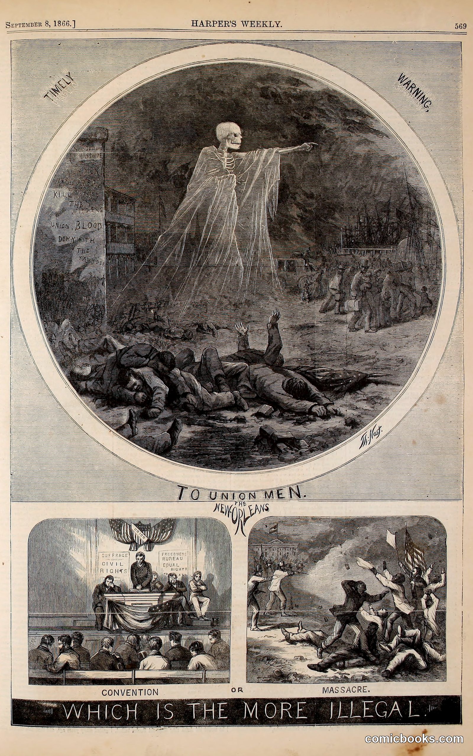 The New Orleans Convention or Massacre — Which Is the More Illegal?