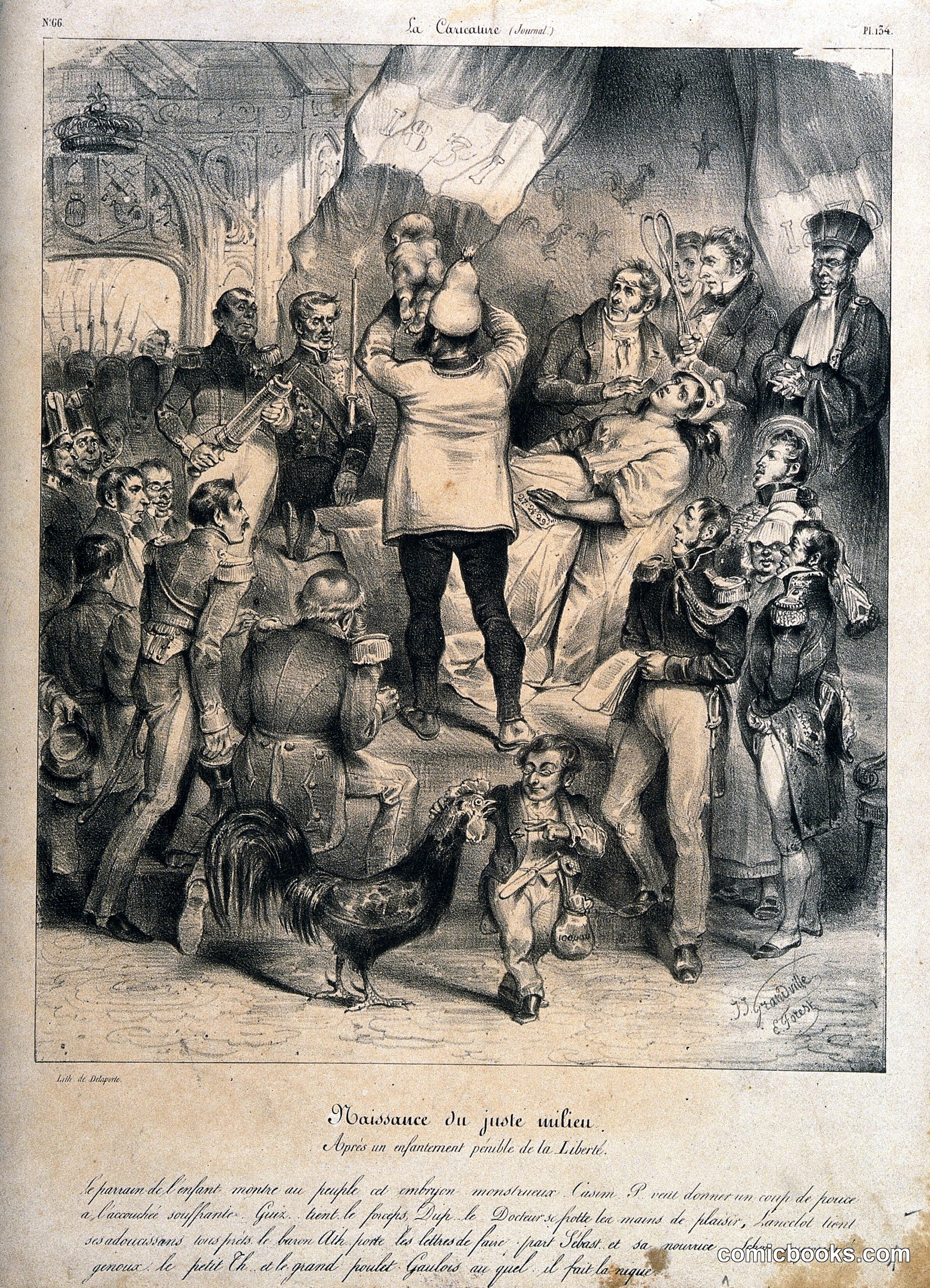 Naissance du juste milieu (Birth of the Juste Milieu)
