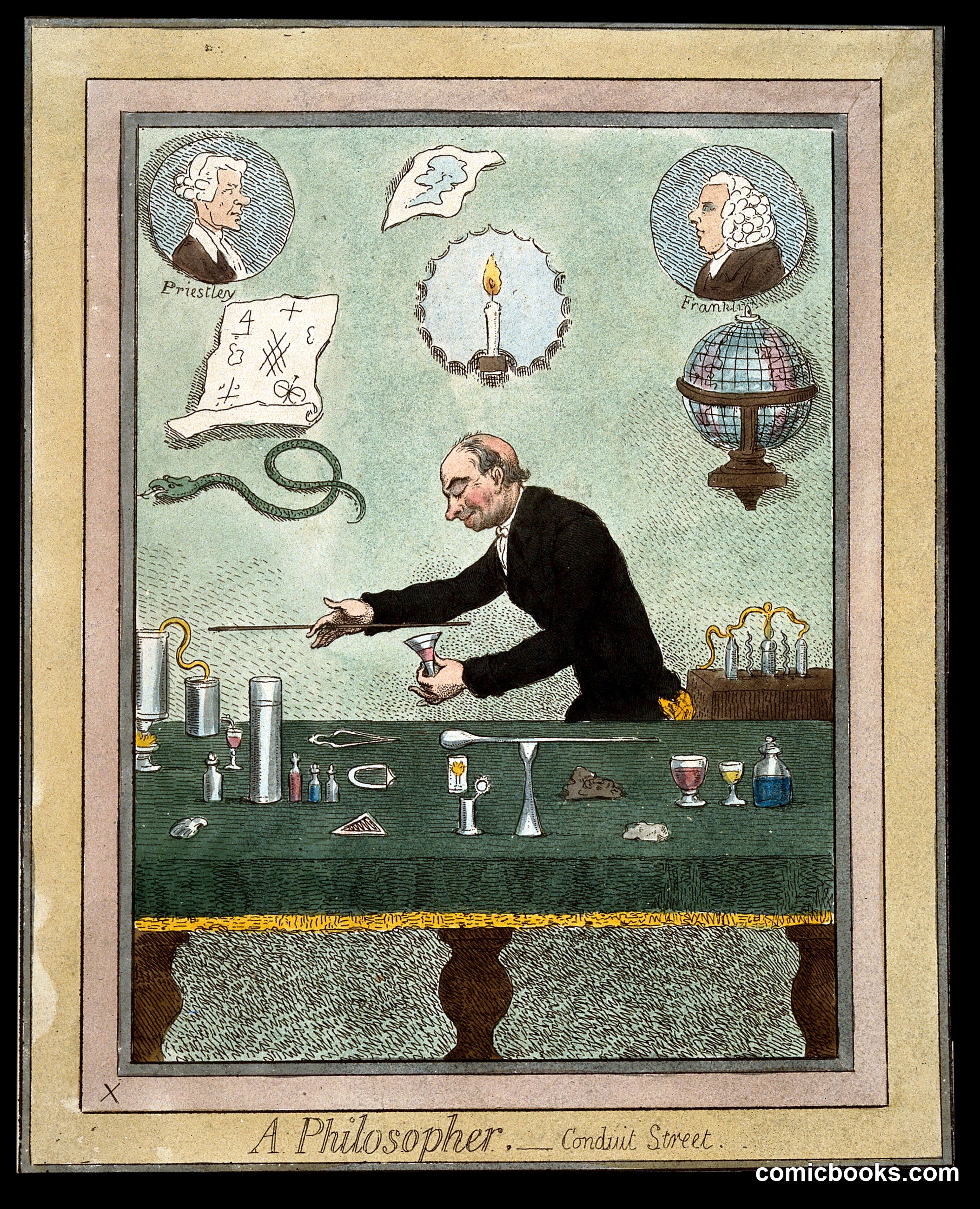 Adam Walker, Natural Philosopher, Performing Scientific Experiments