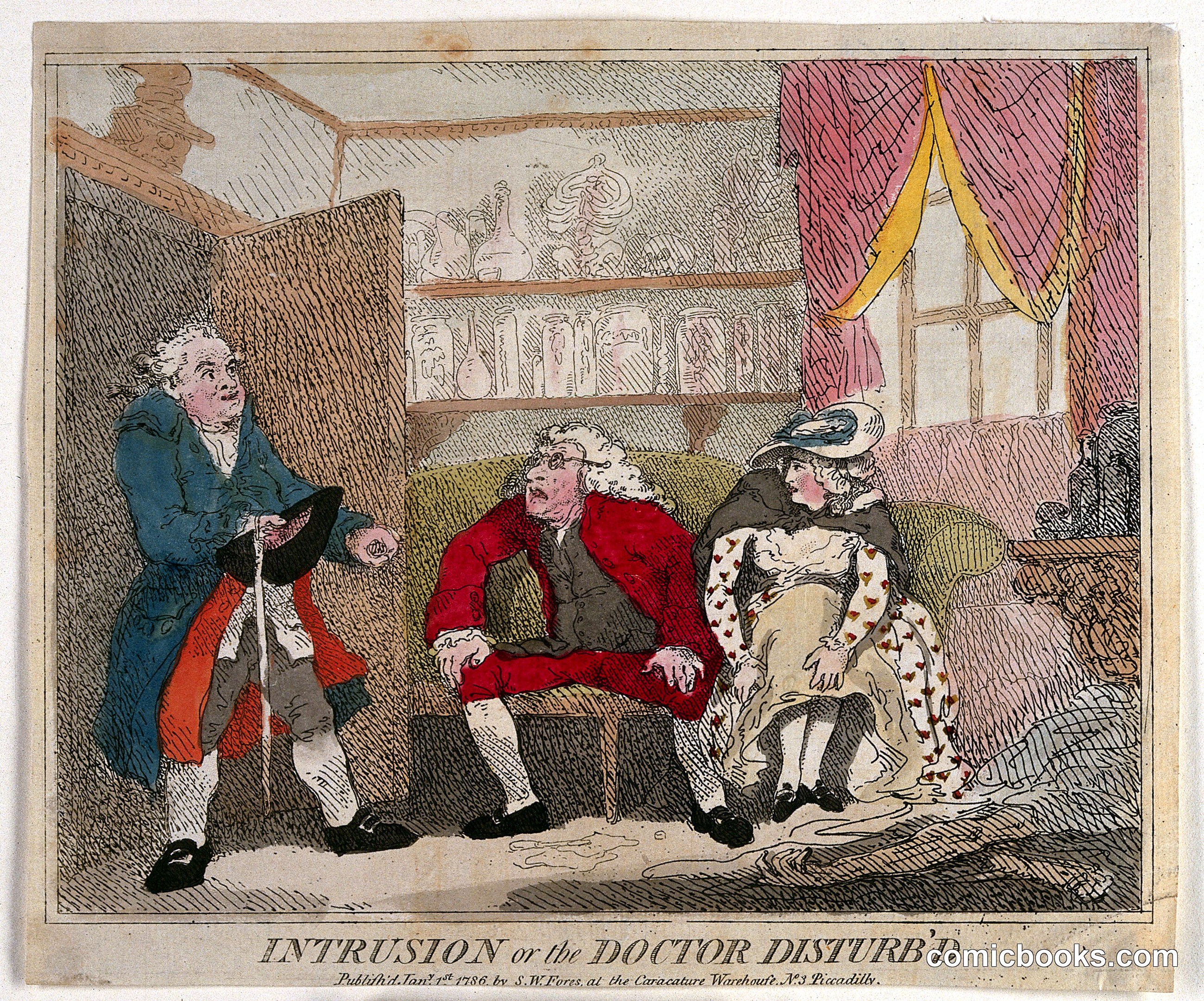 Intrusion, or the Doctor Disturb'd