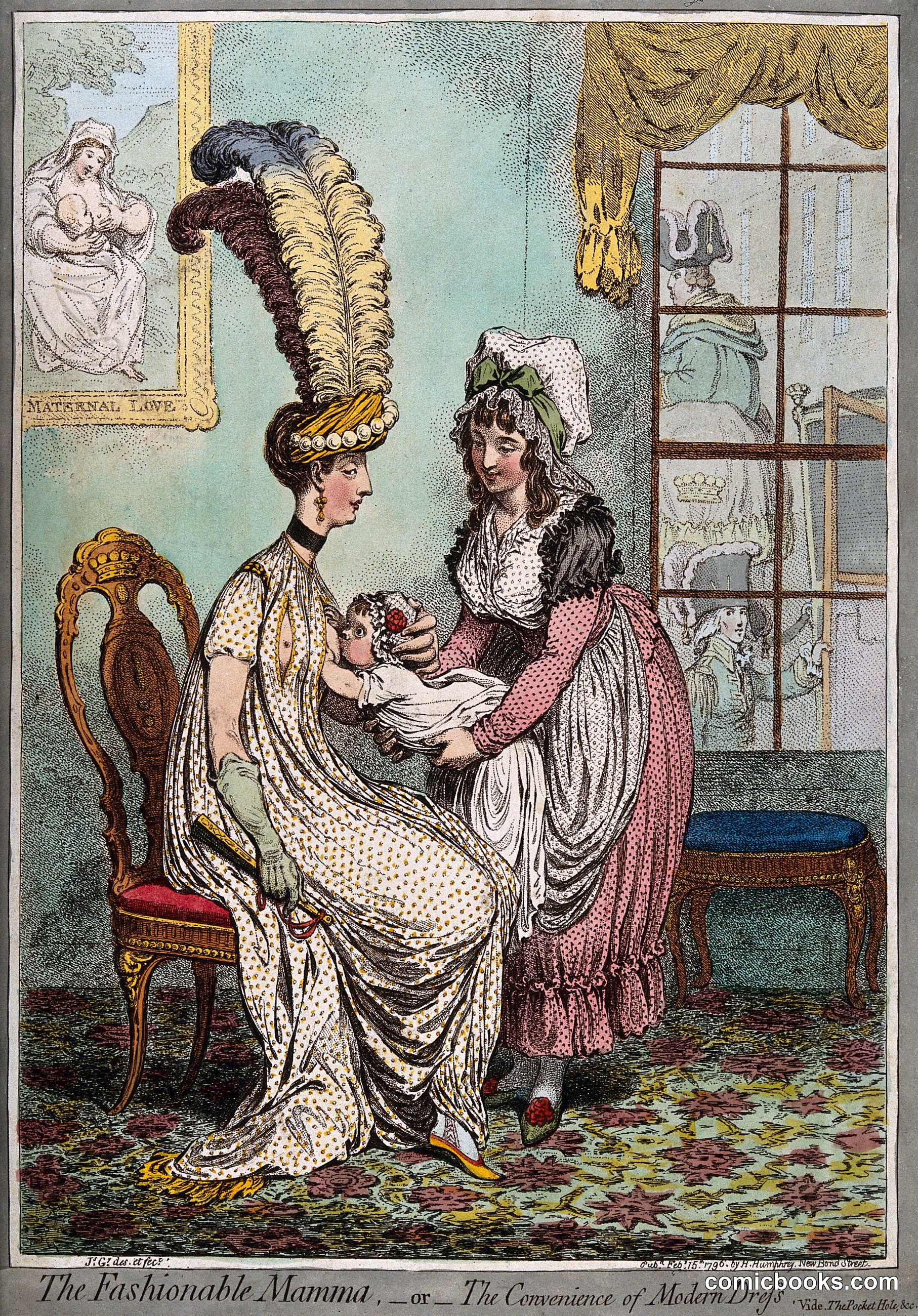 The Fashionable Mamma, –or– The Convenience of Modern Dress