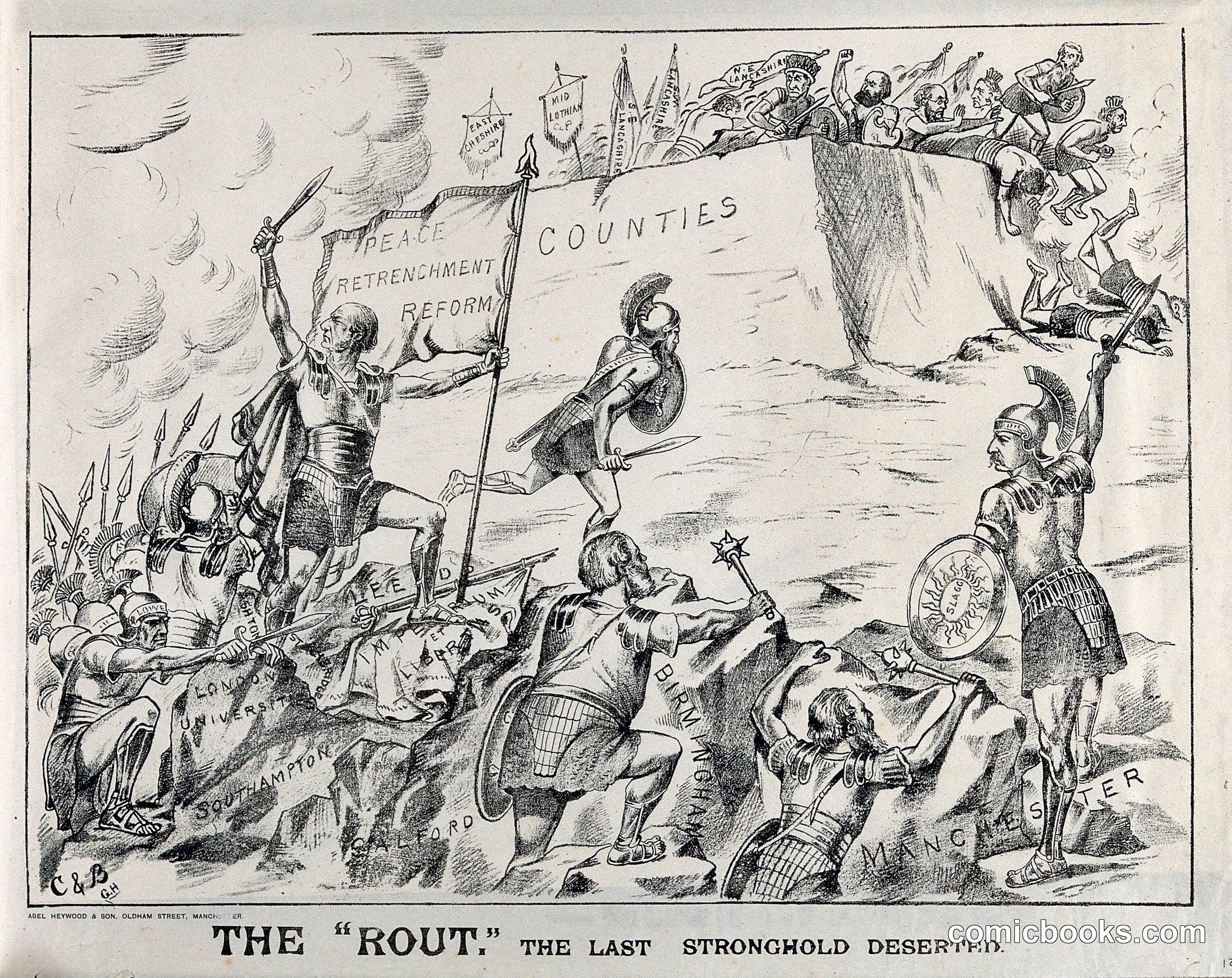 The "Rout": The Last Stronghold Deserted