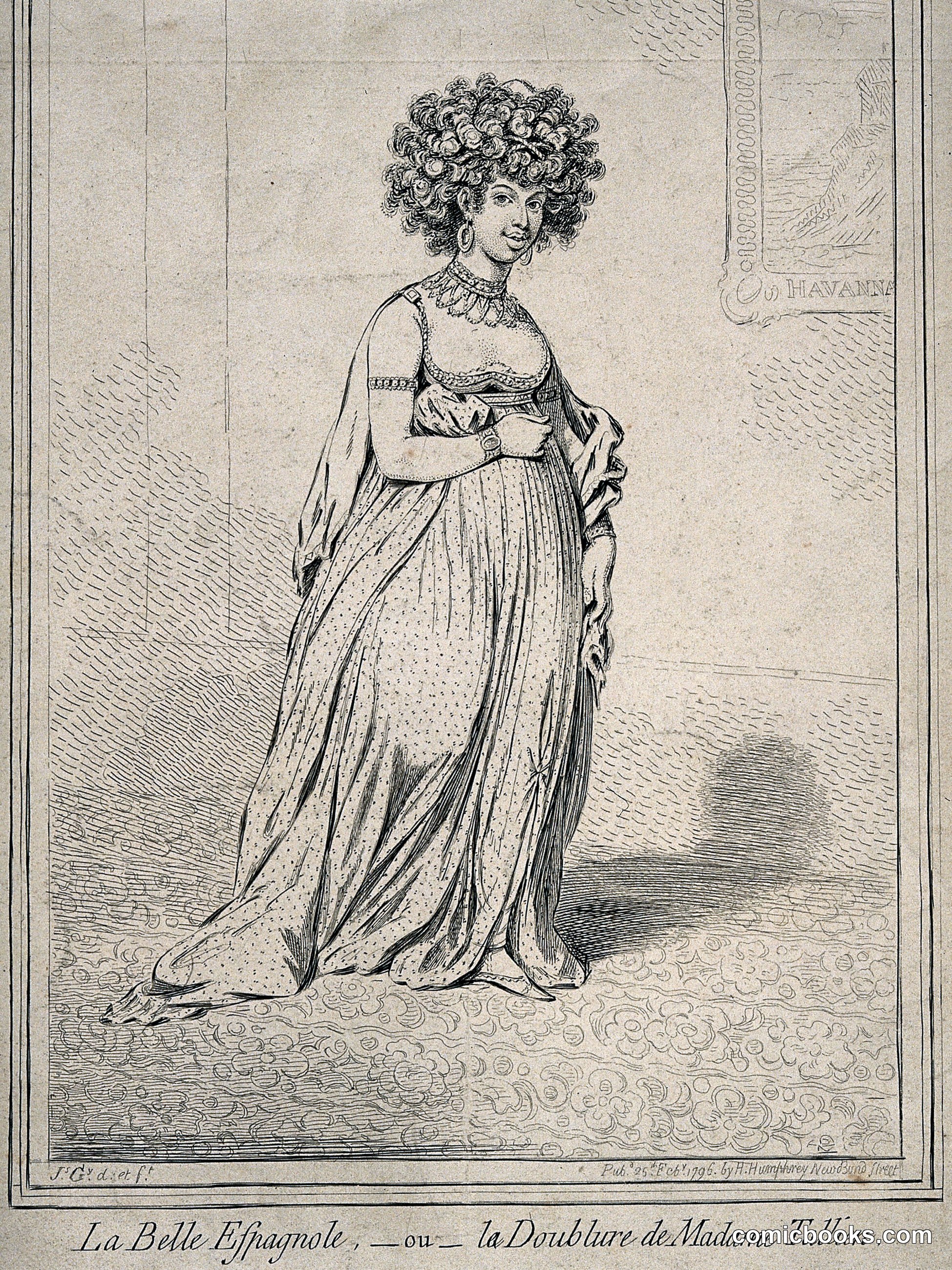 La Belle Espagnole, ou la Doublure de Madame Tallien