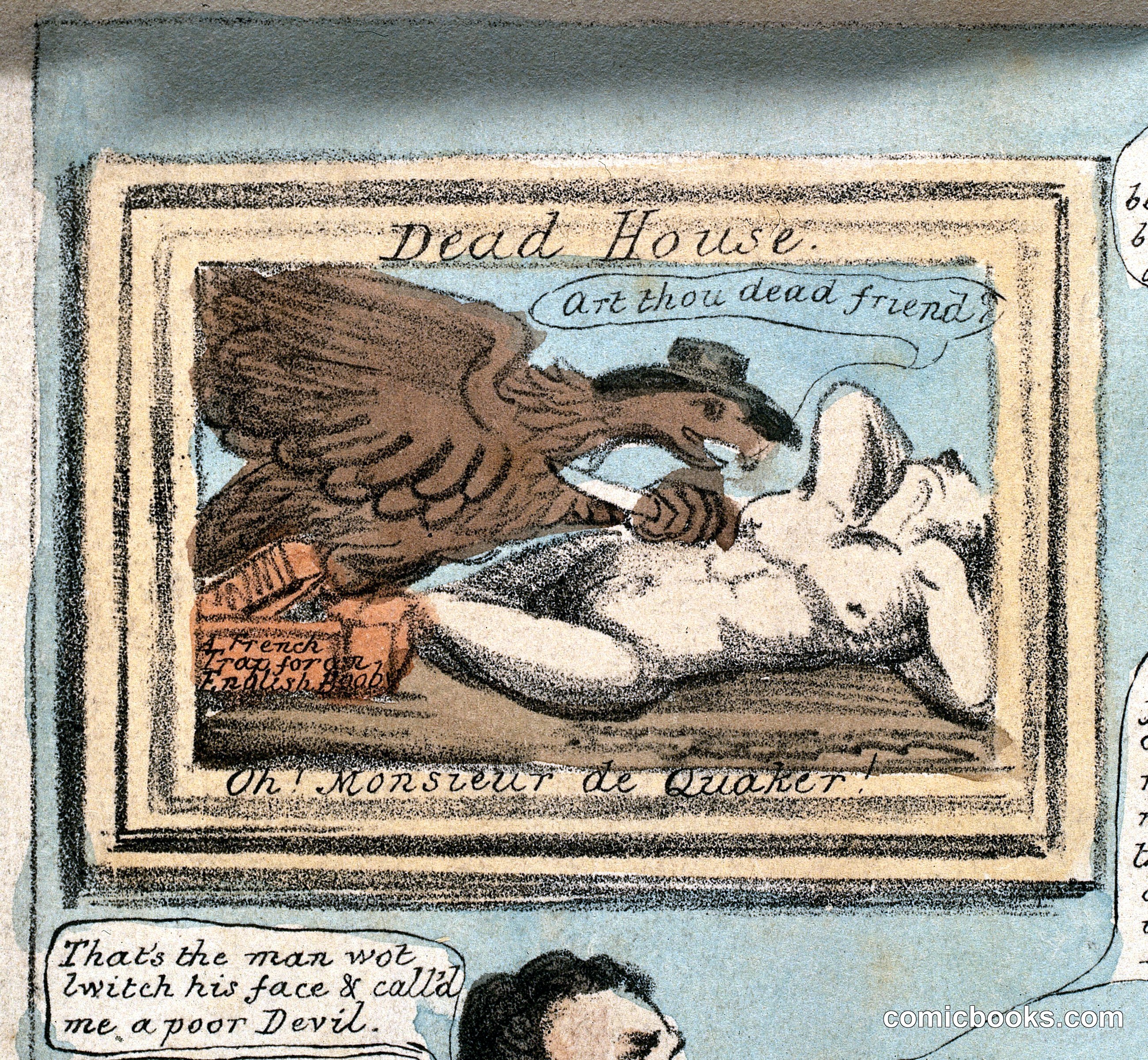 Dead House: A Vulture Courts a Corpse