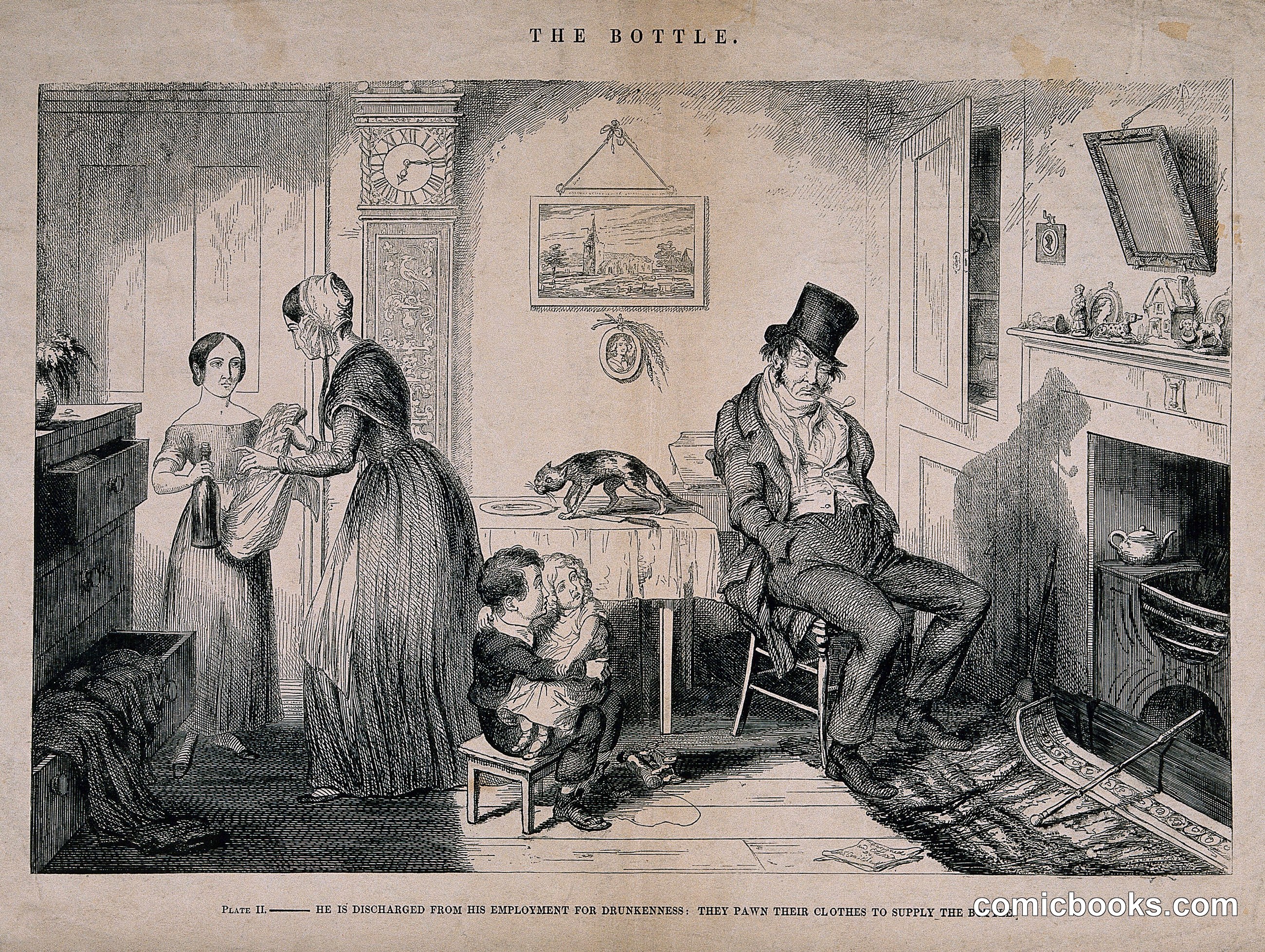 The Bottle, Plate II