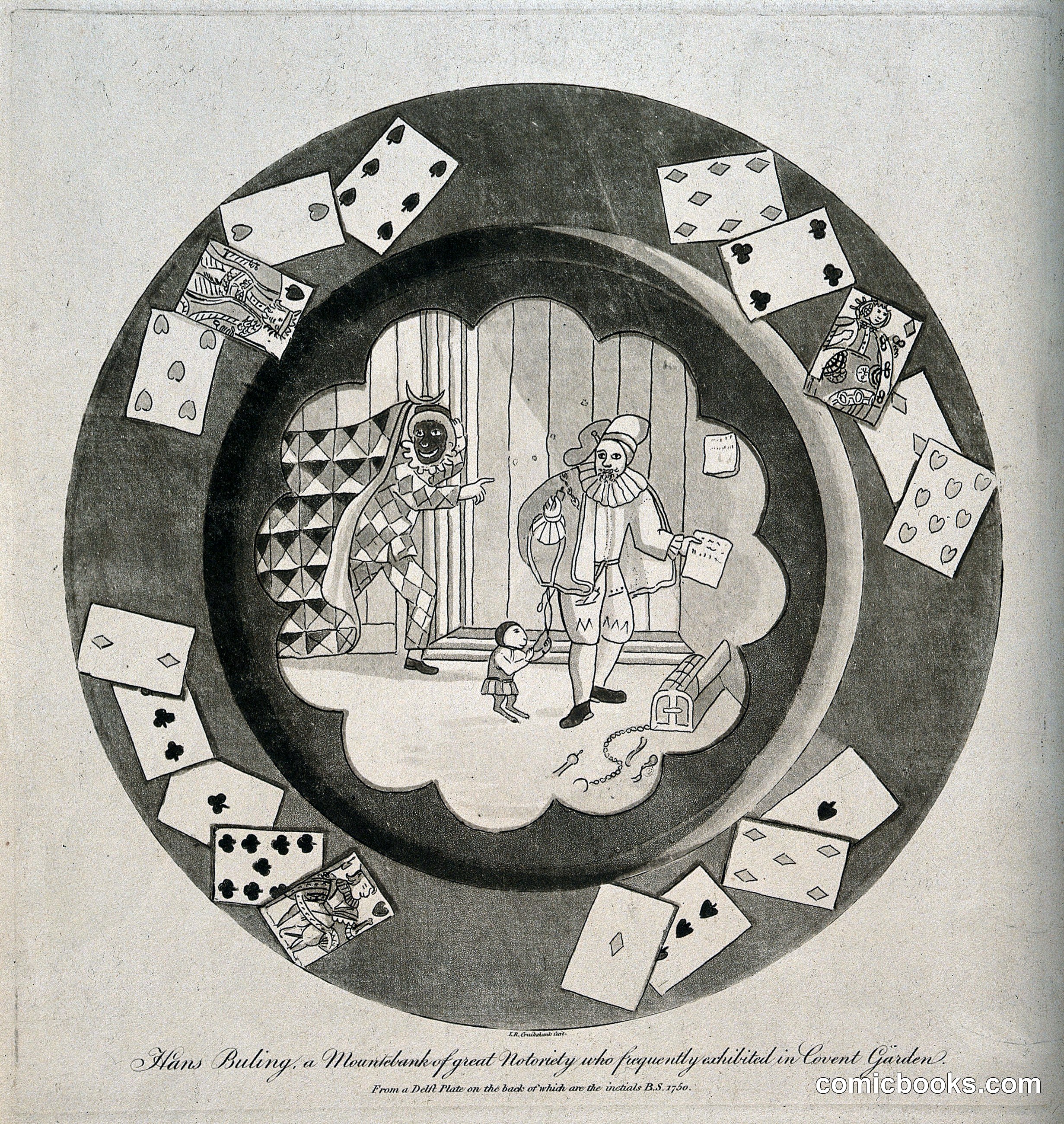 Hans Buling, Mountebank of Covent Garden