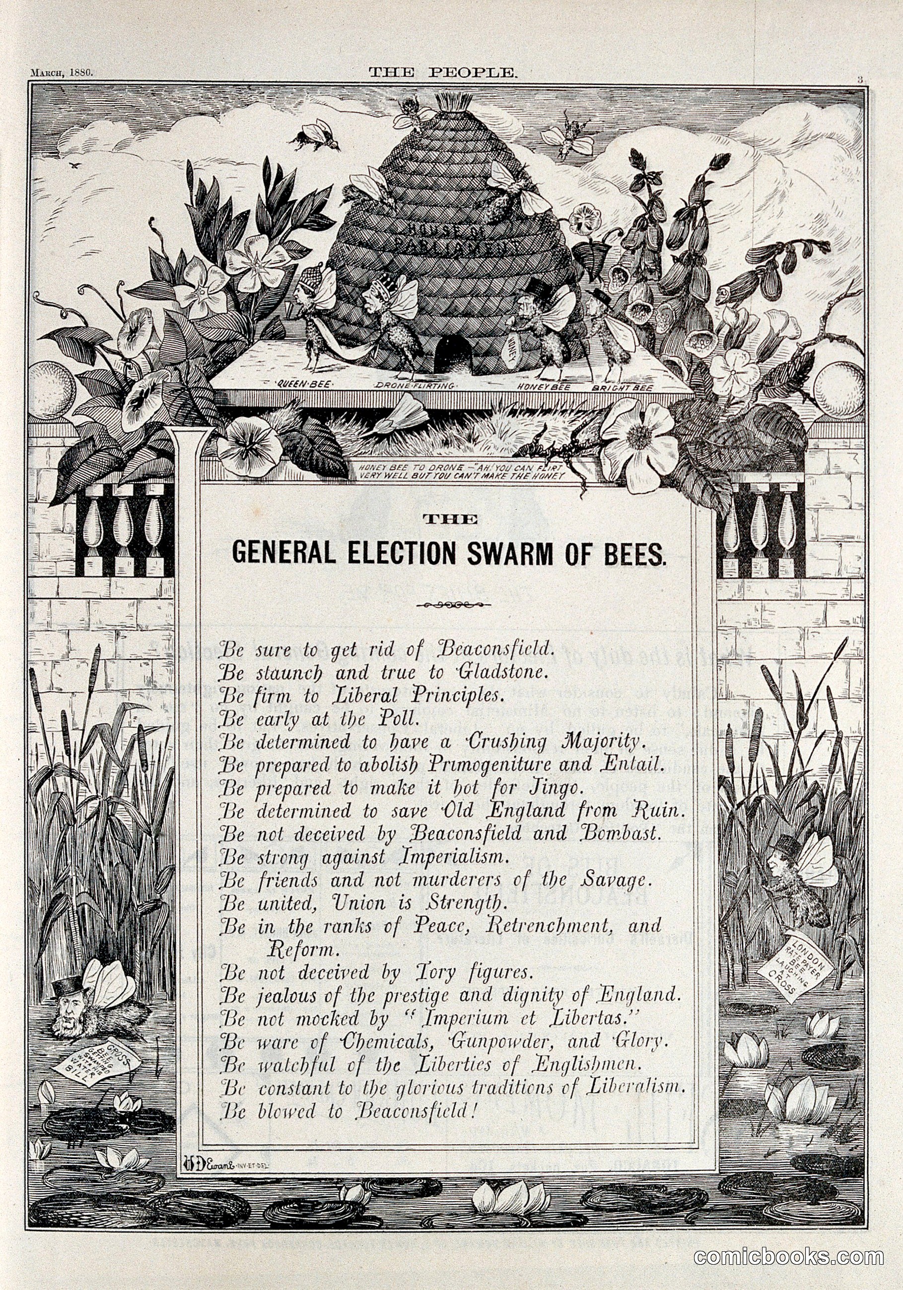The General Election Swarm of Bees