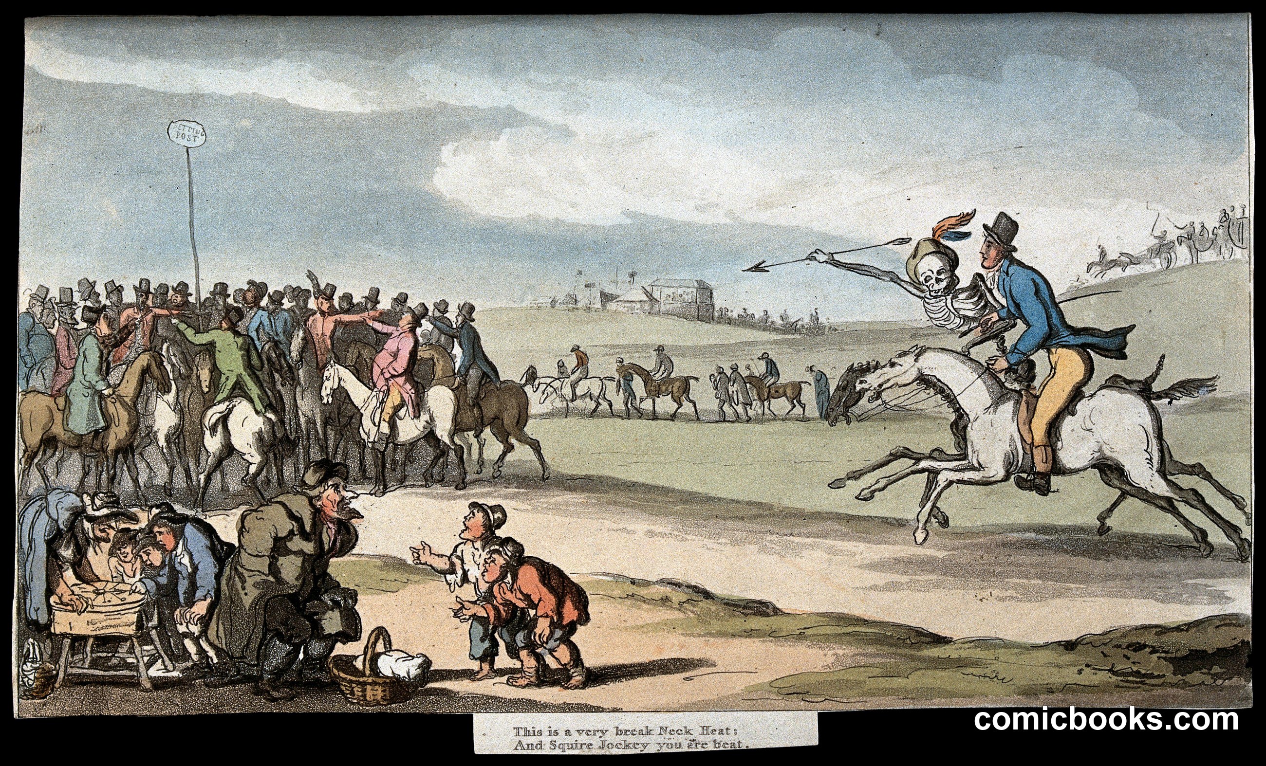 The Dance of Death: The Horse Race