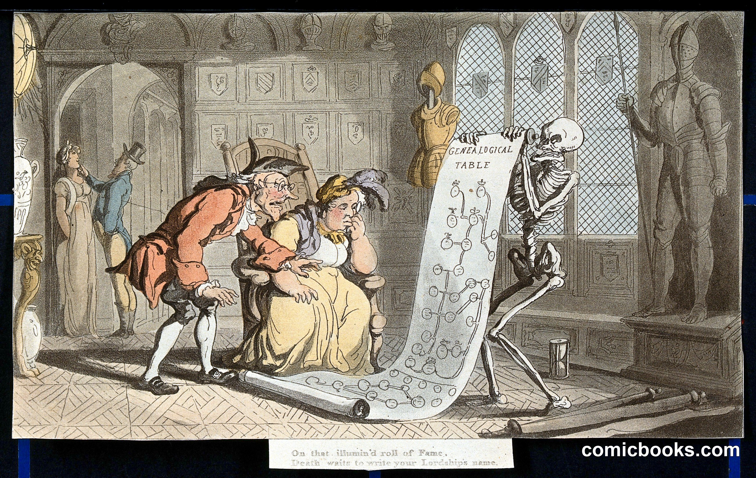 The Dance of Death: The Genealogist