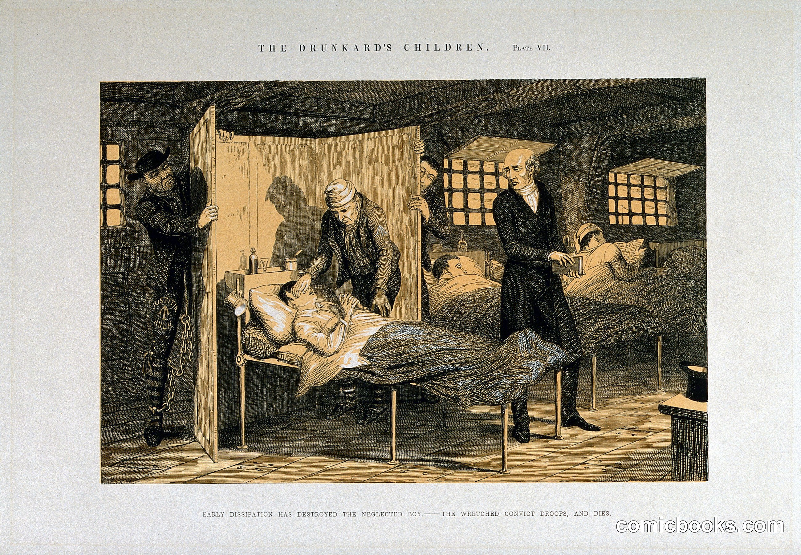 The Drunkard's Children, Plate VII
