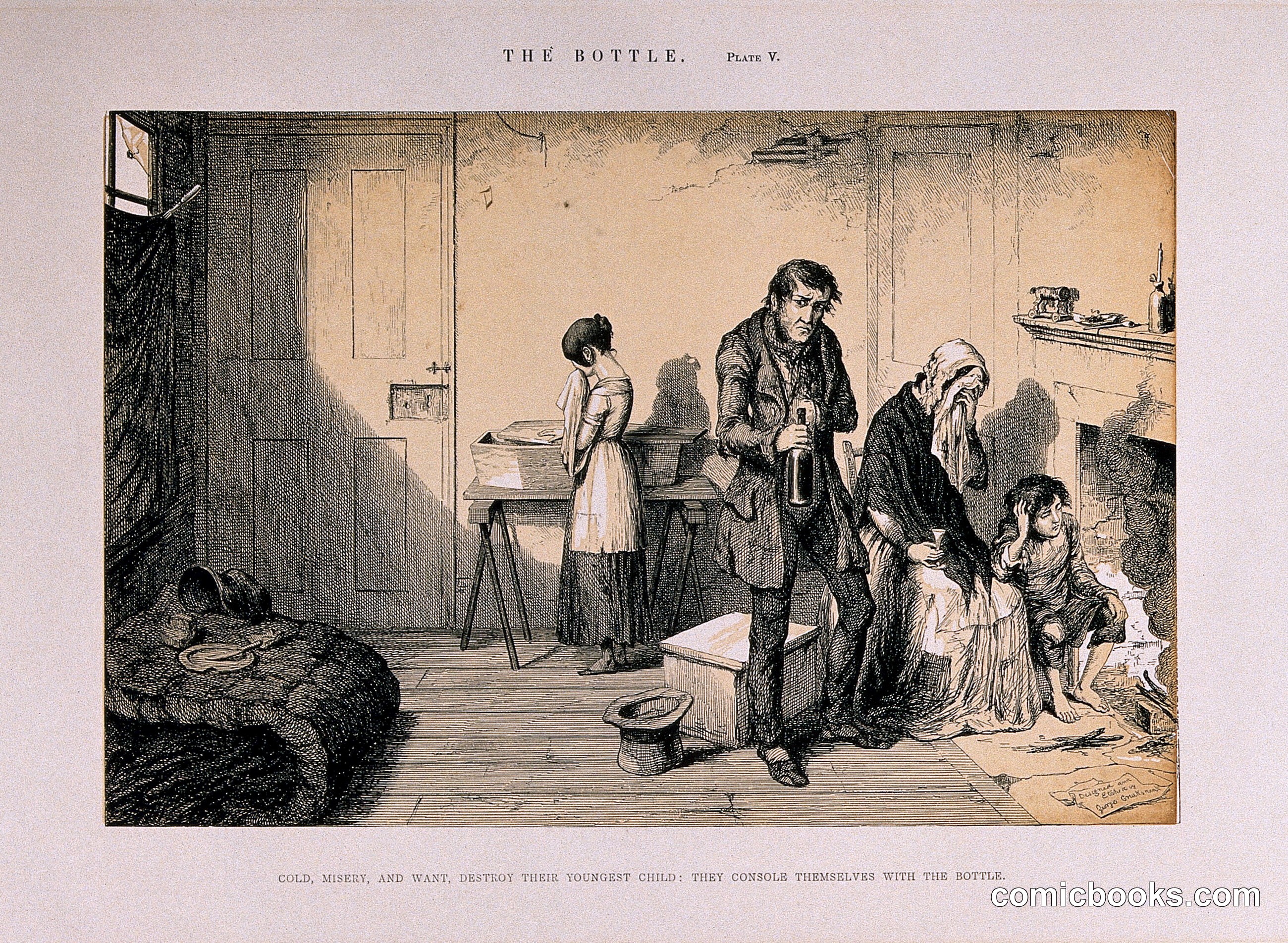 The Bottle, Plate V