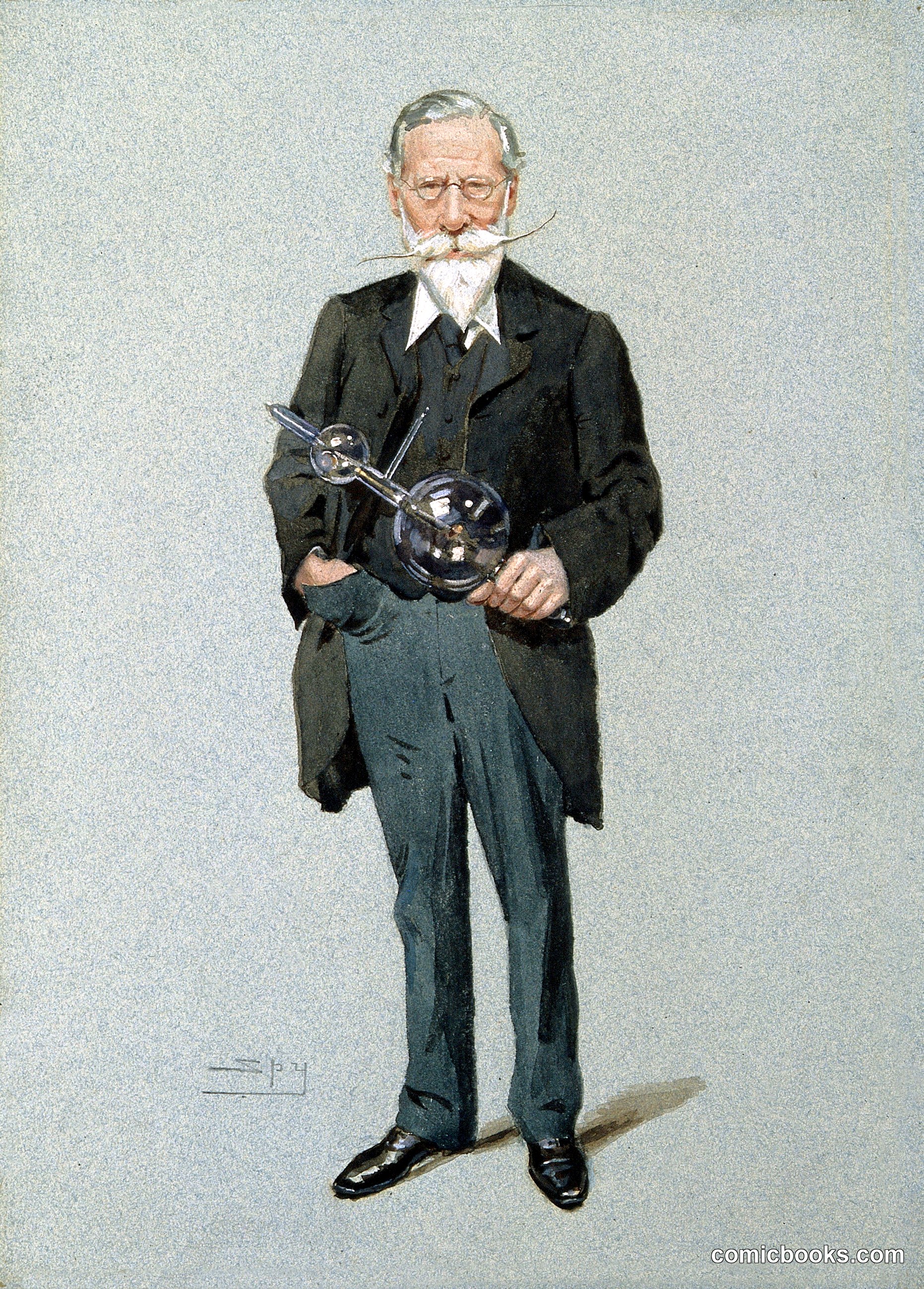 Portrait of Sir William Crookes
