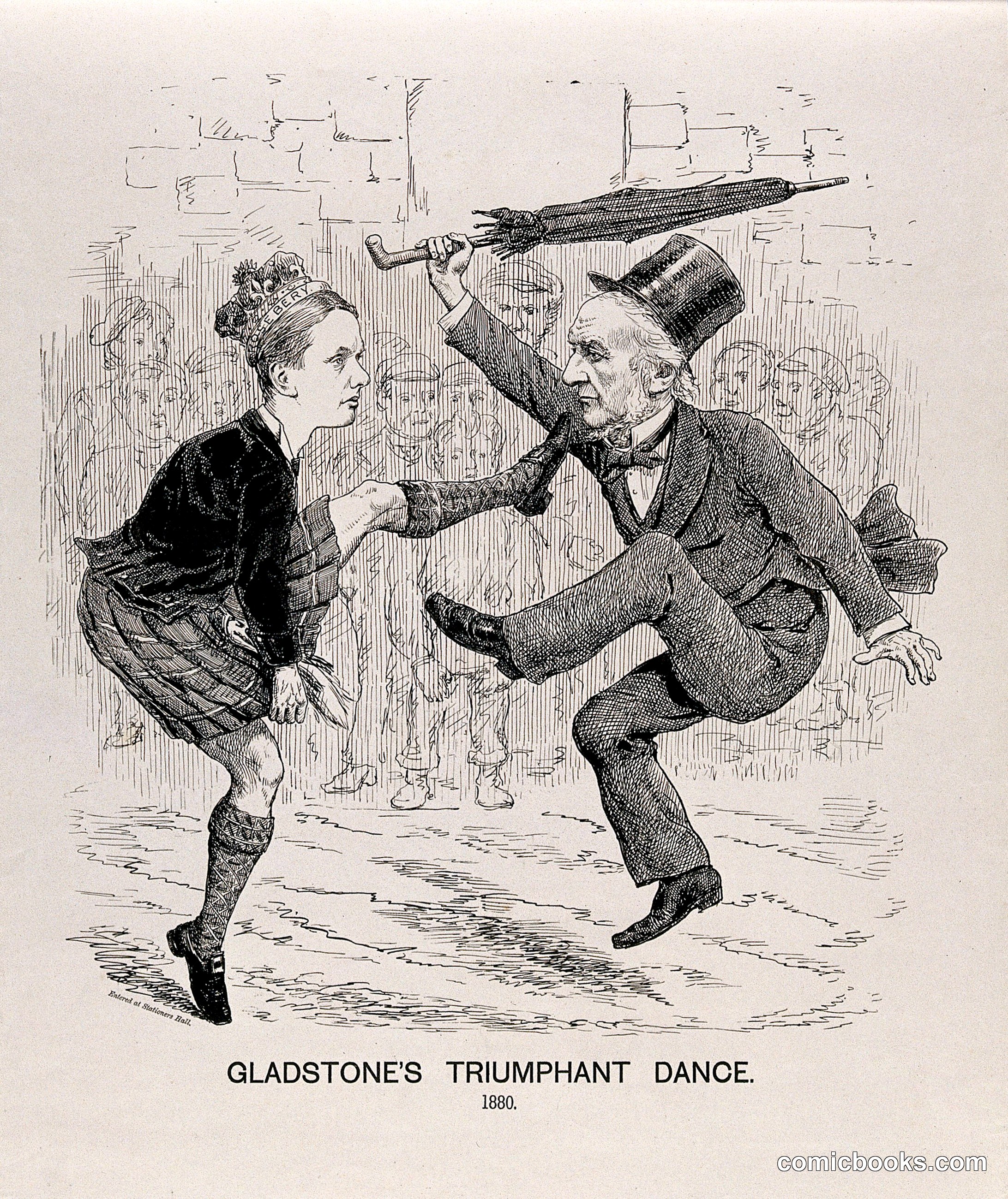Gladstone's Triumphant Dance