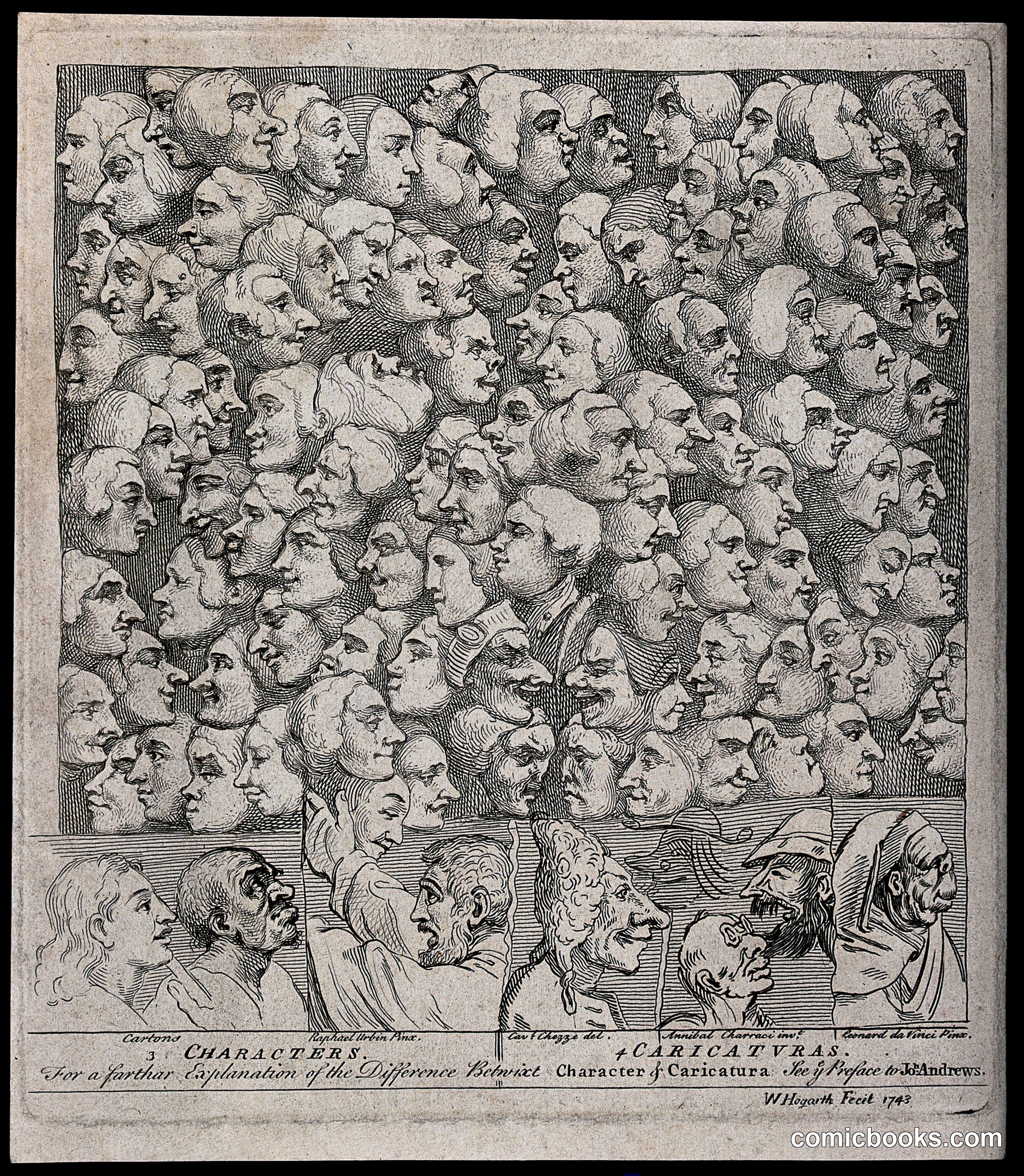 Characters and Caricaturas