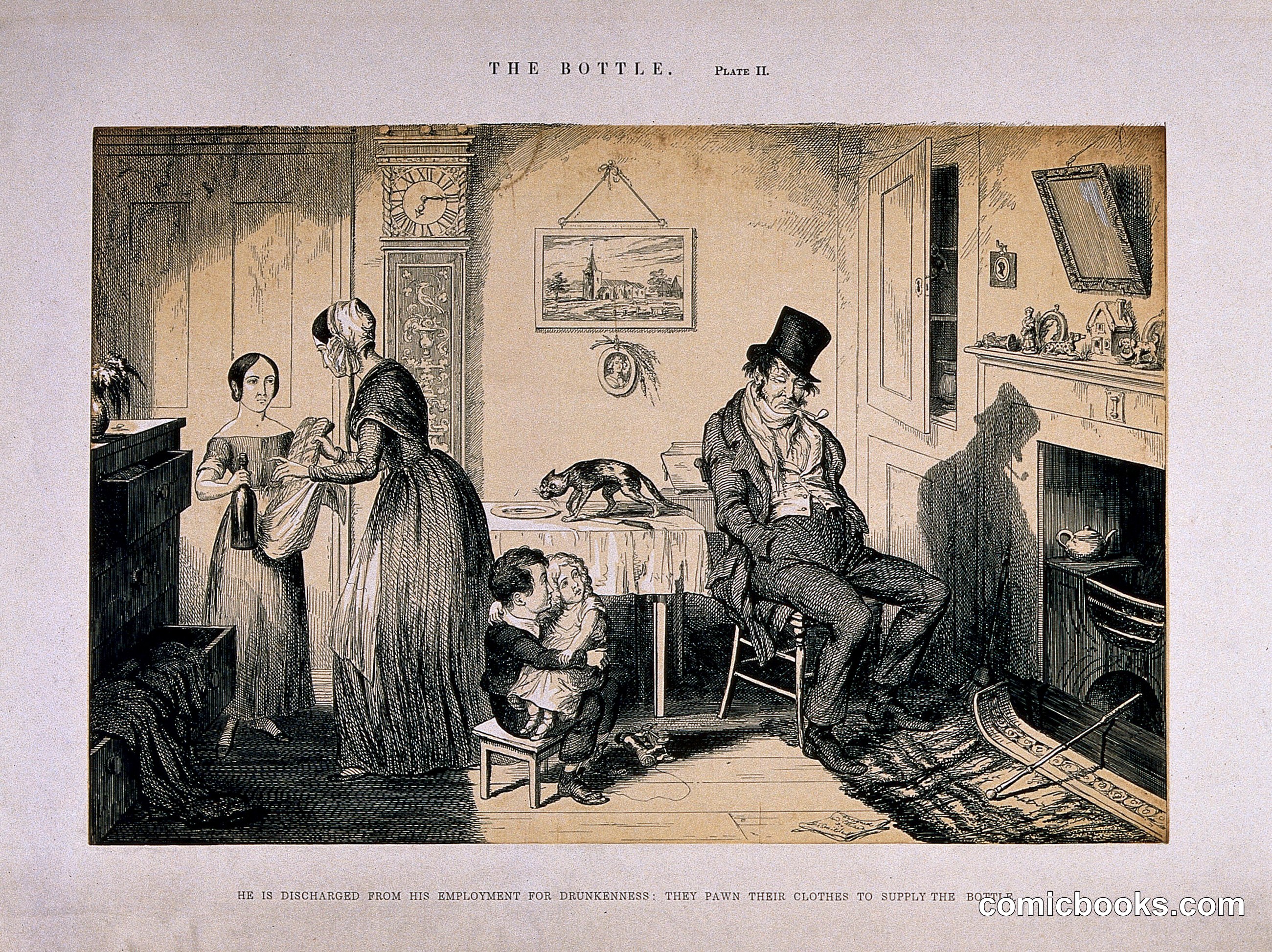 The Bottle, Plate II