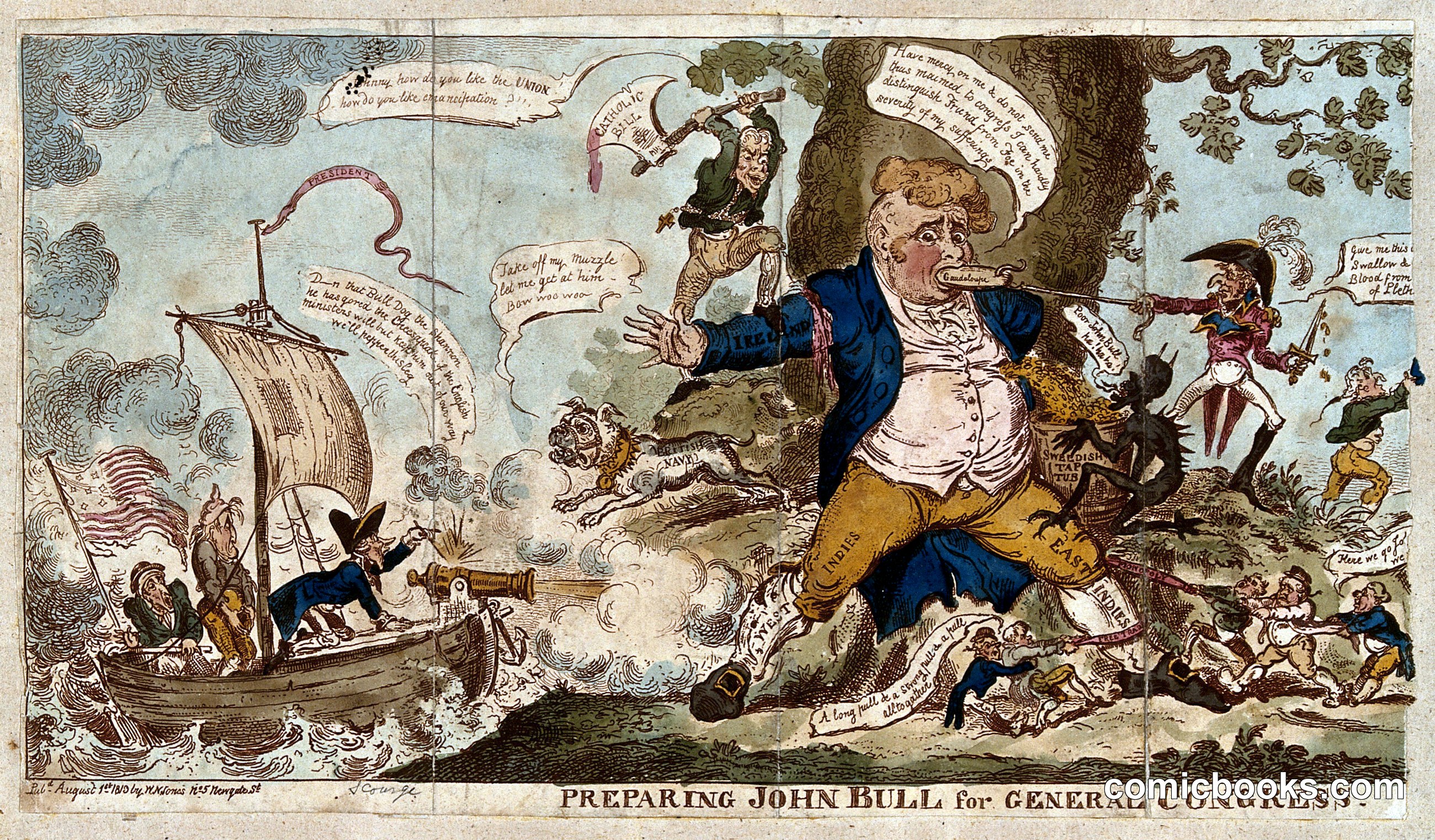 Preparing John Bull for General Congress