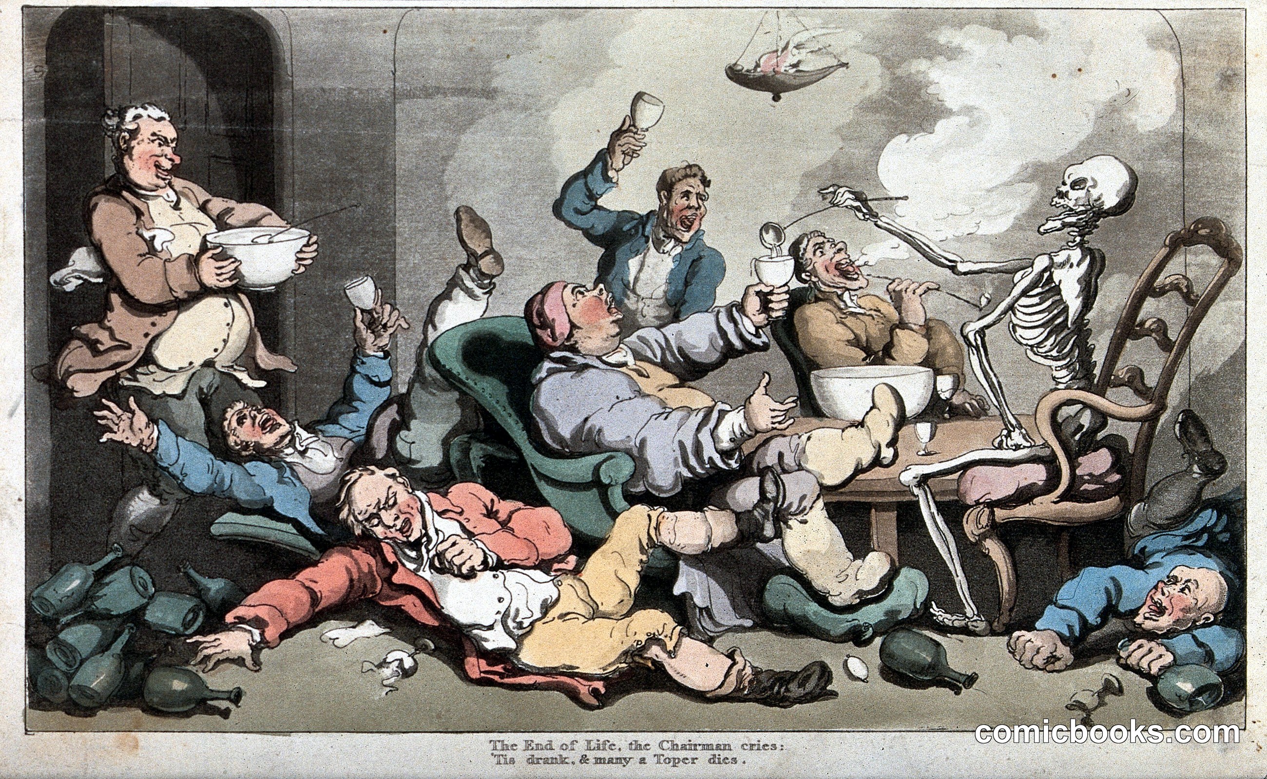 The Dance of Death: The Toastmaster