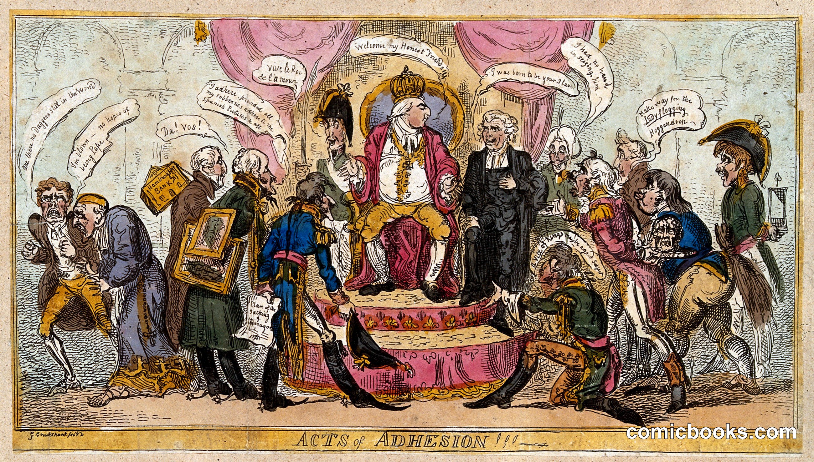 Acts of Adhesion: Louis XVIII Receives His Marshals