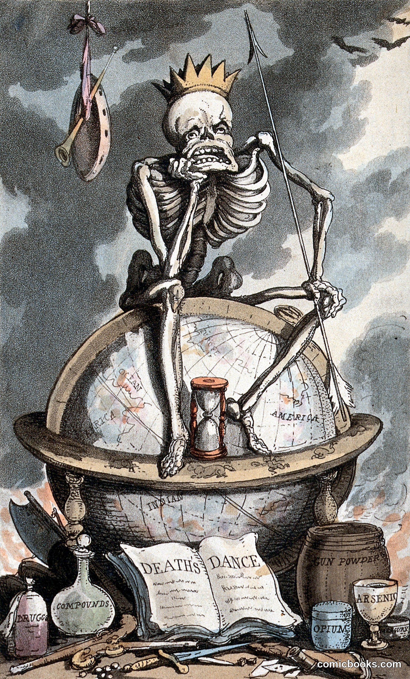 The Dance of Death: Frontispiece