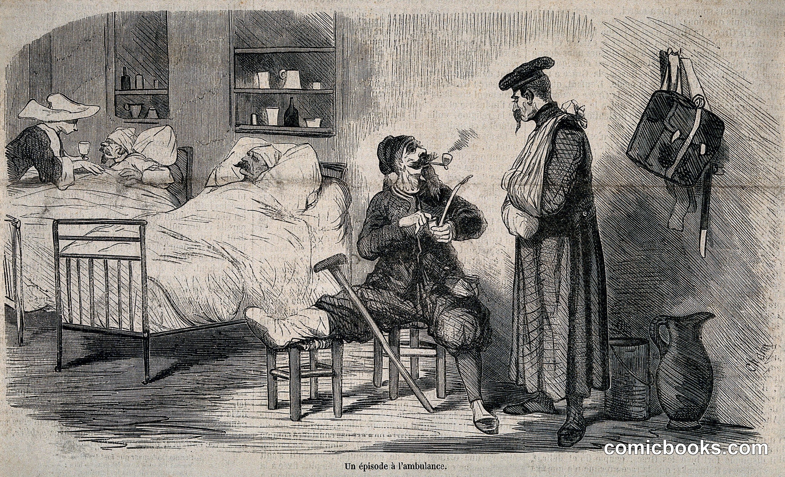 Un épisode à l'ambulance (An Episode at the Field Hospital)