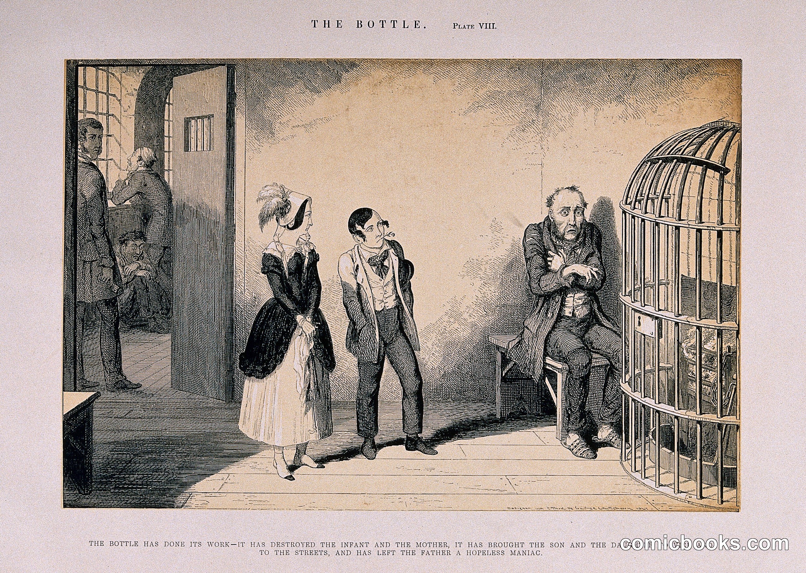 The Bottle, Plate VIII