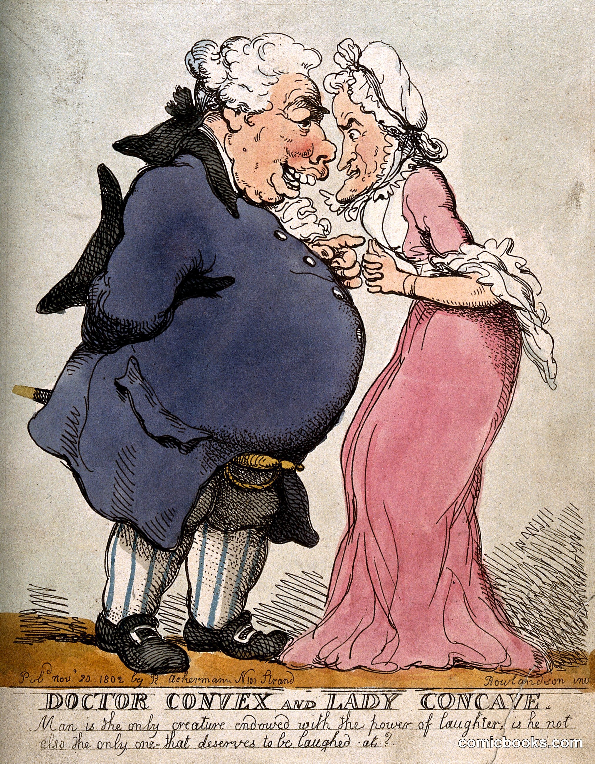Doctor Convex and Lady Concave