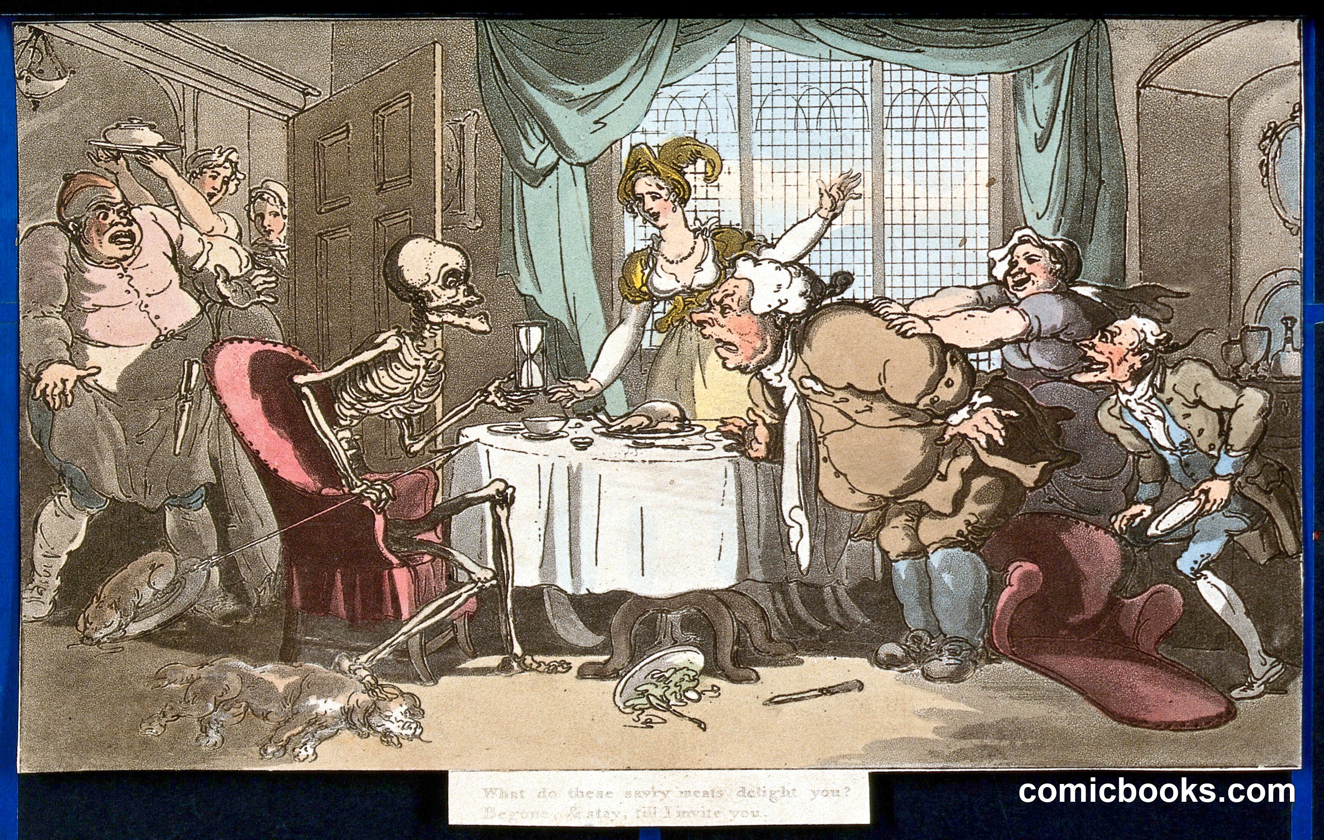 The Dance of Death: The Glutton