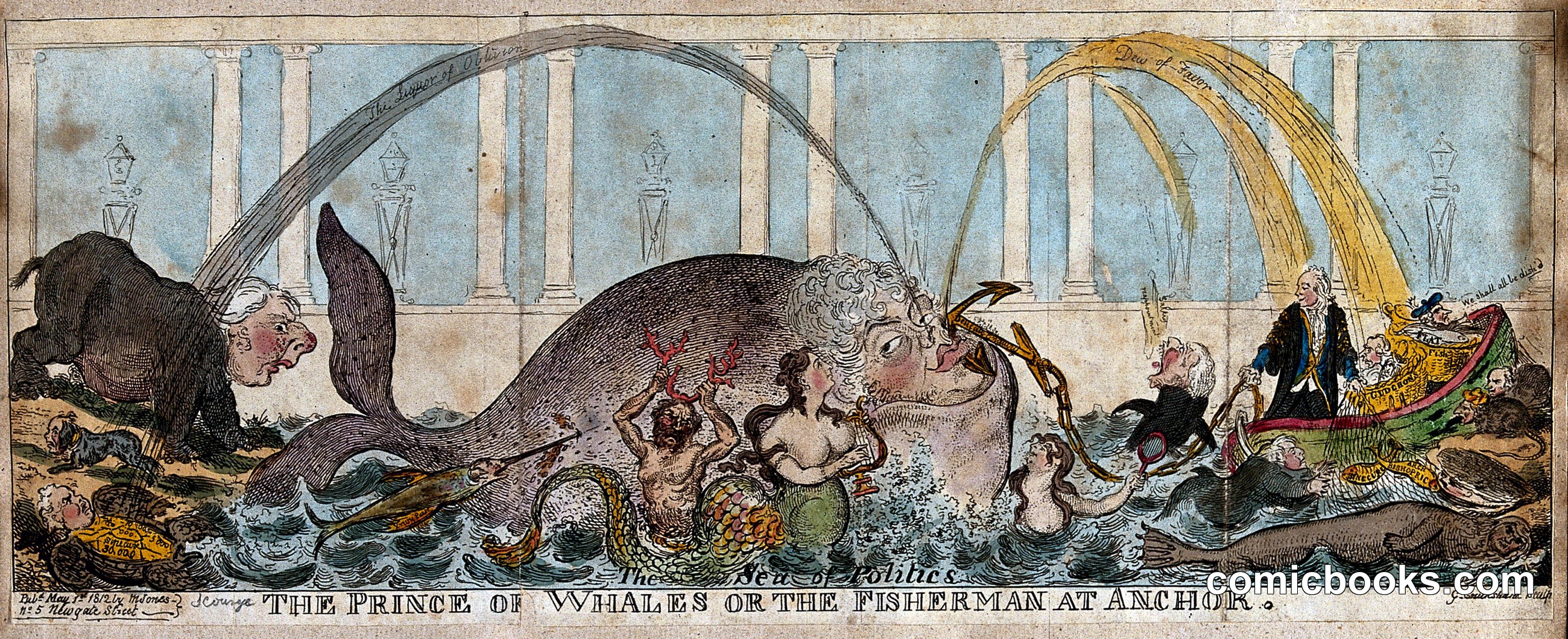 The Prince of Whales, or the Fisherman at Anchor